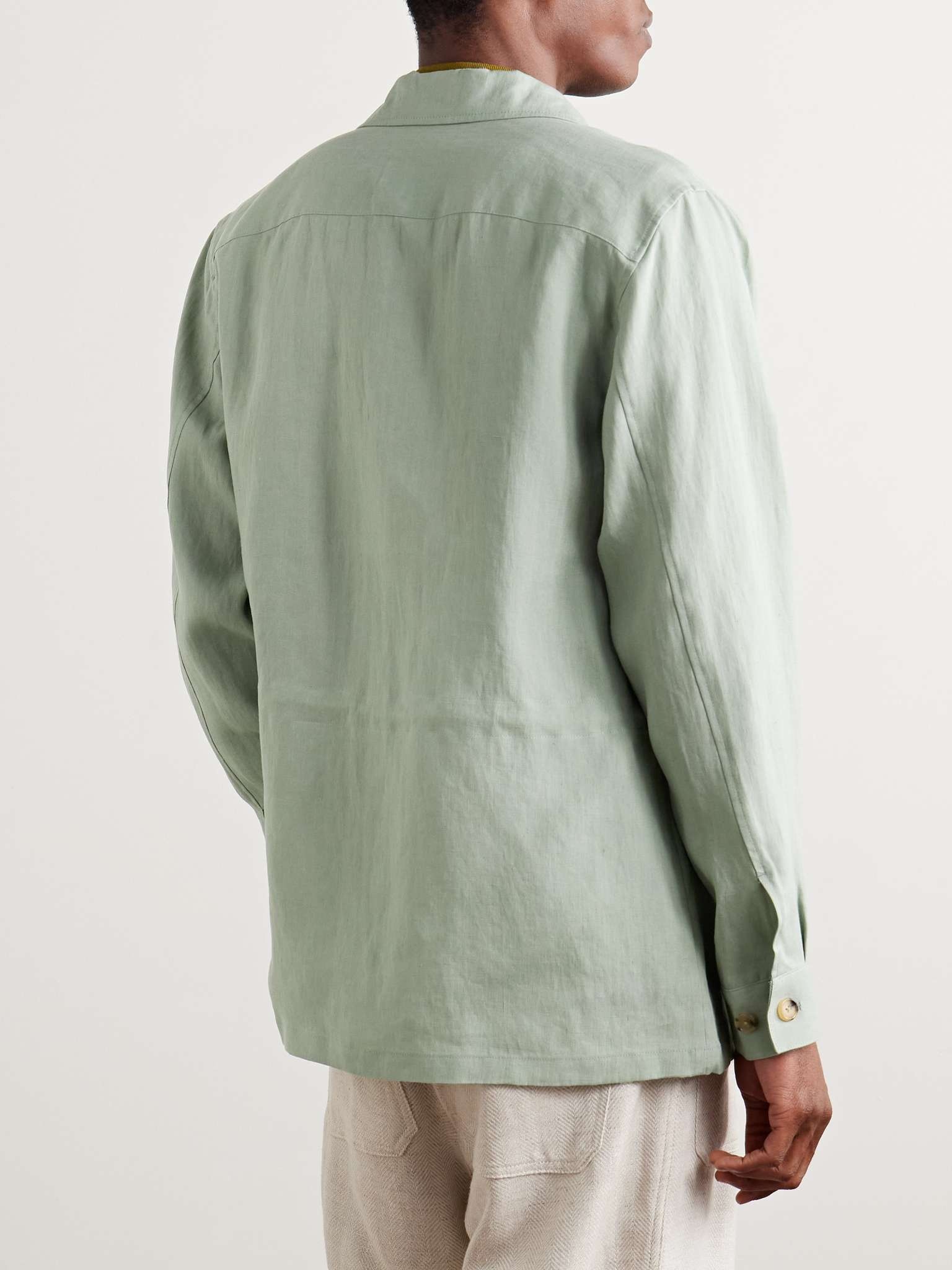 Linen Field Jacket - 3