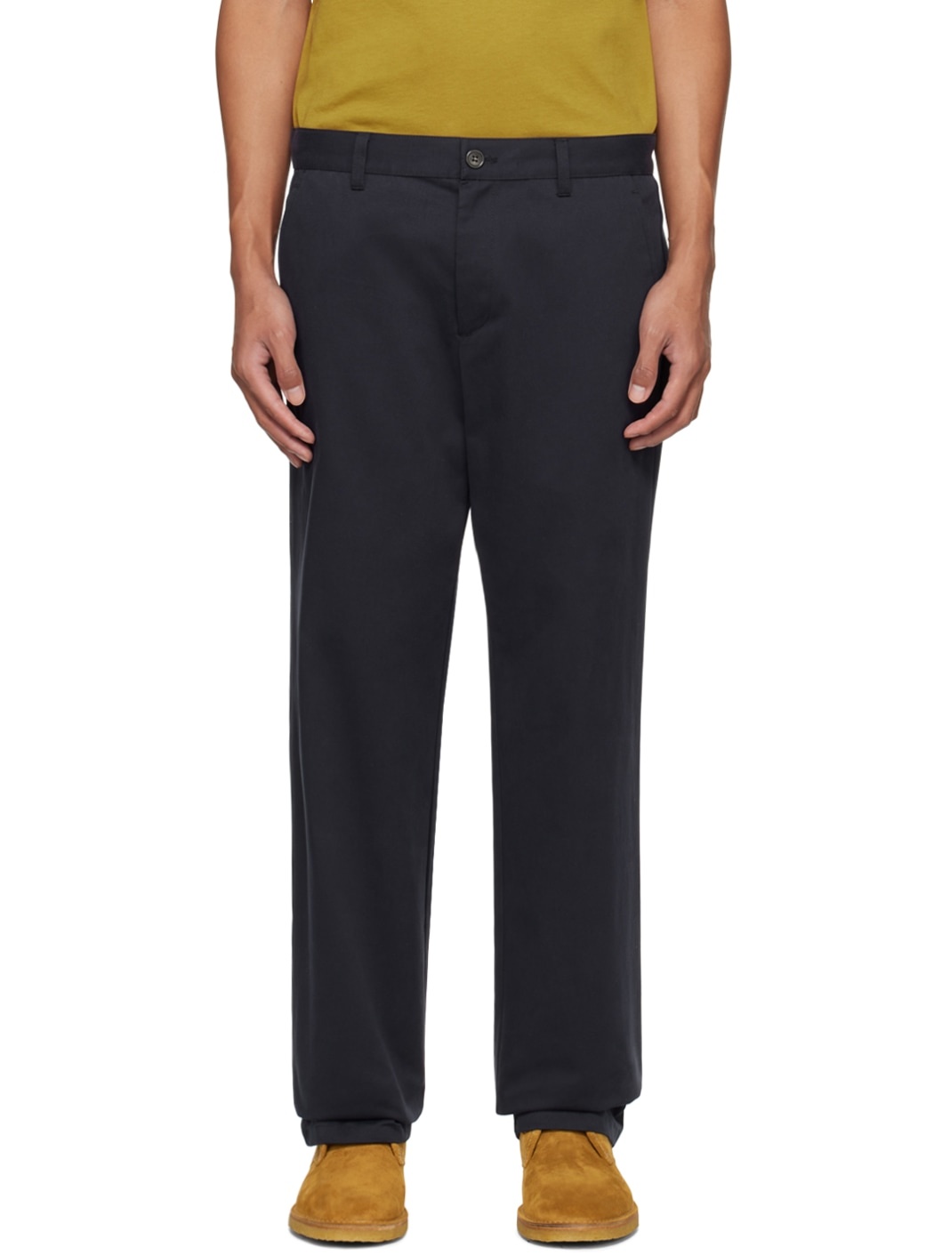 Navy Ville Trousers - 1