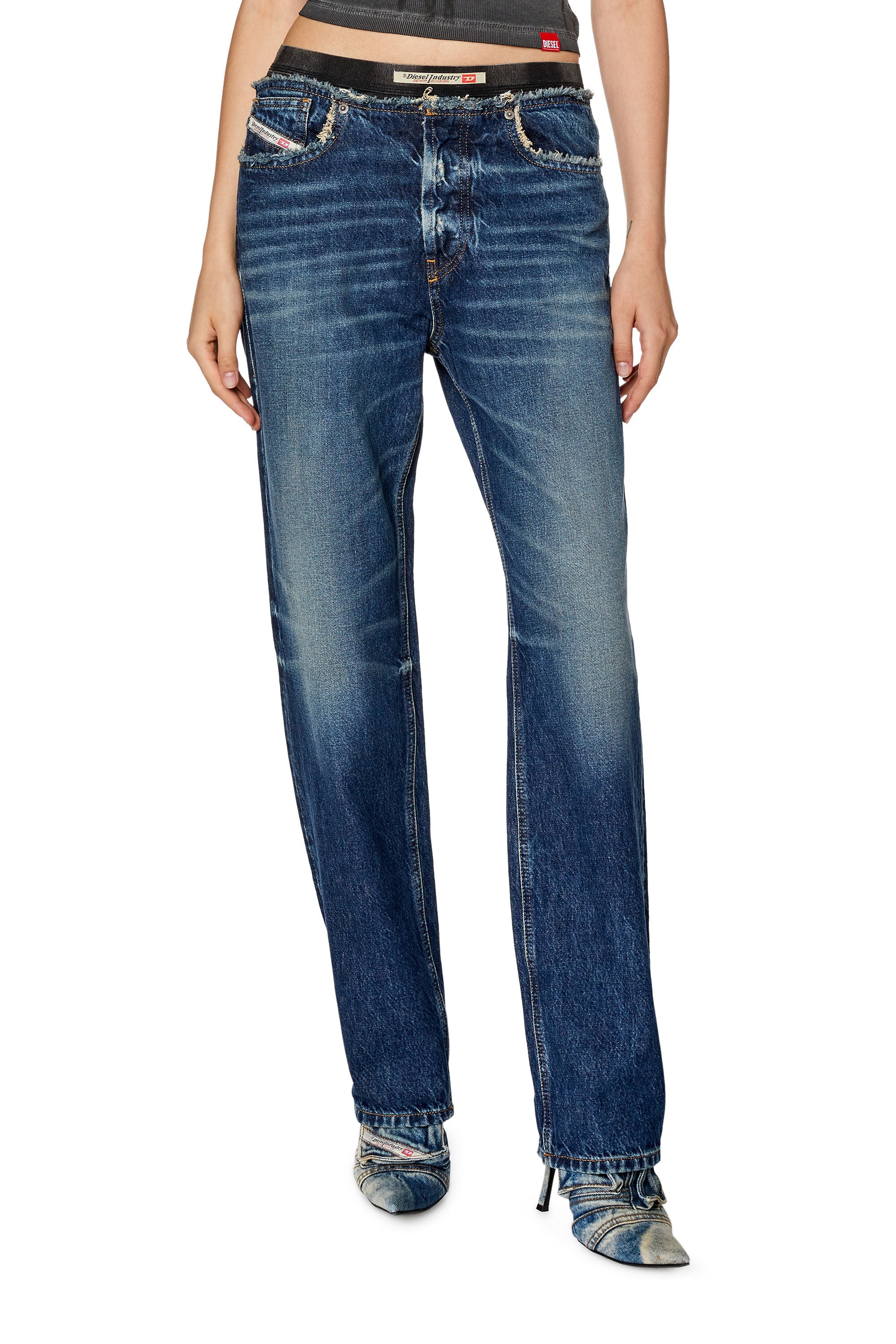 STRAIGHT JEANS D-ARK 09G92 - 3