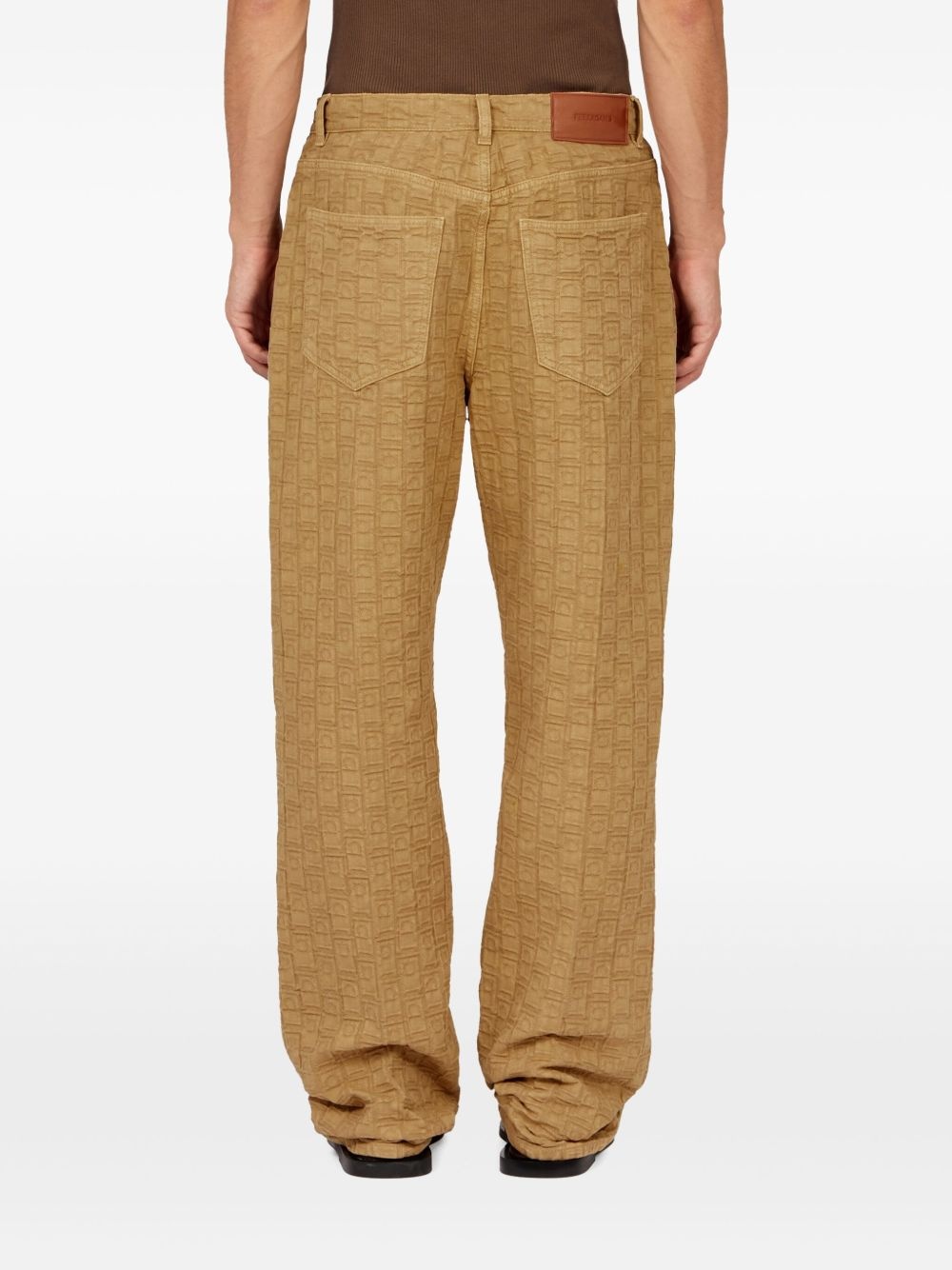 Monogram jeans - 4