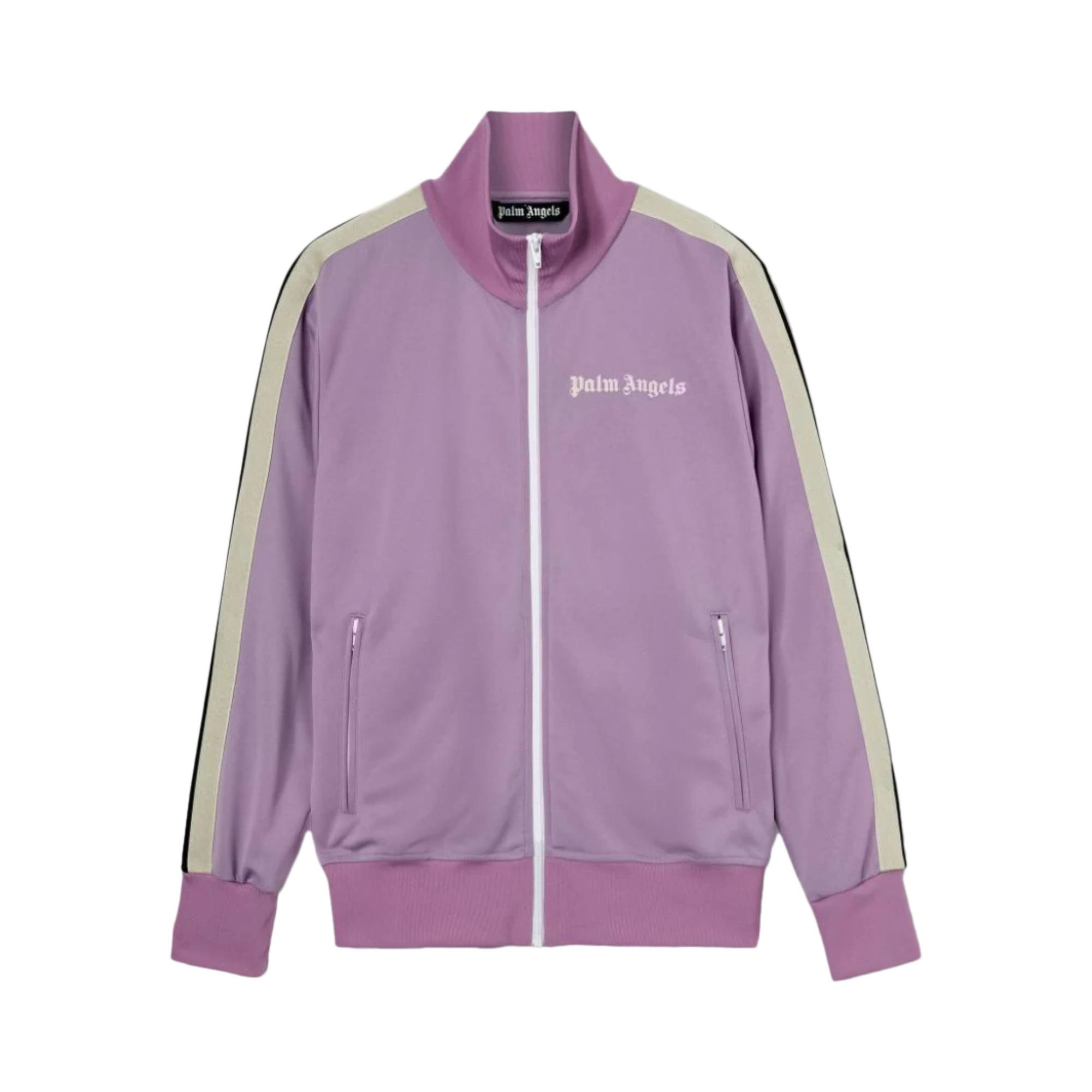Palm Angels Classic Track Jacket 'Lilac/Off White' - 1