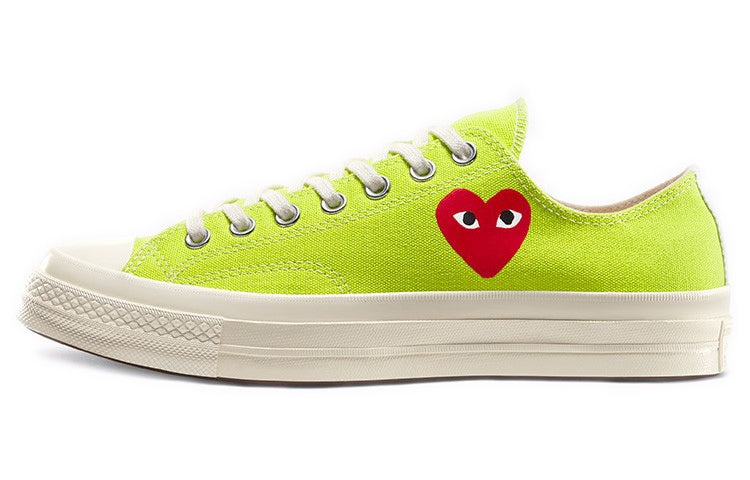 Converse x COMME des GARCONS PLAY Chuck 70 Low 'Bright Green' 168302C - 2