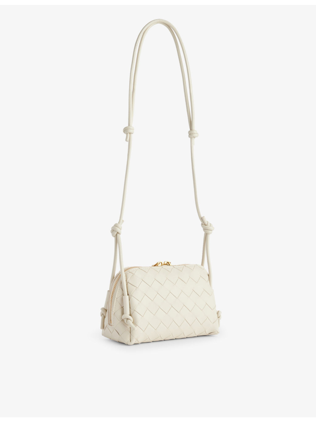 Loop leather crossbody bag - 4