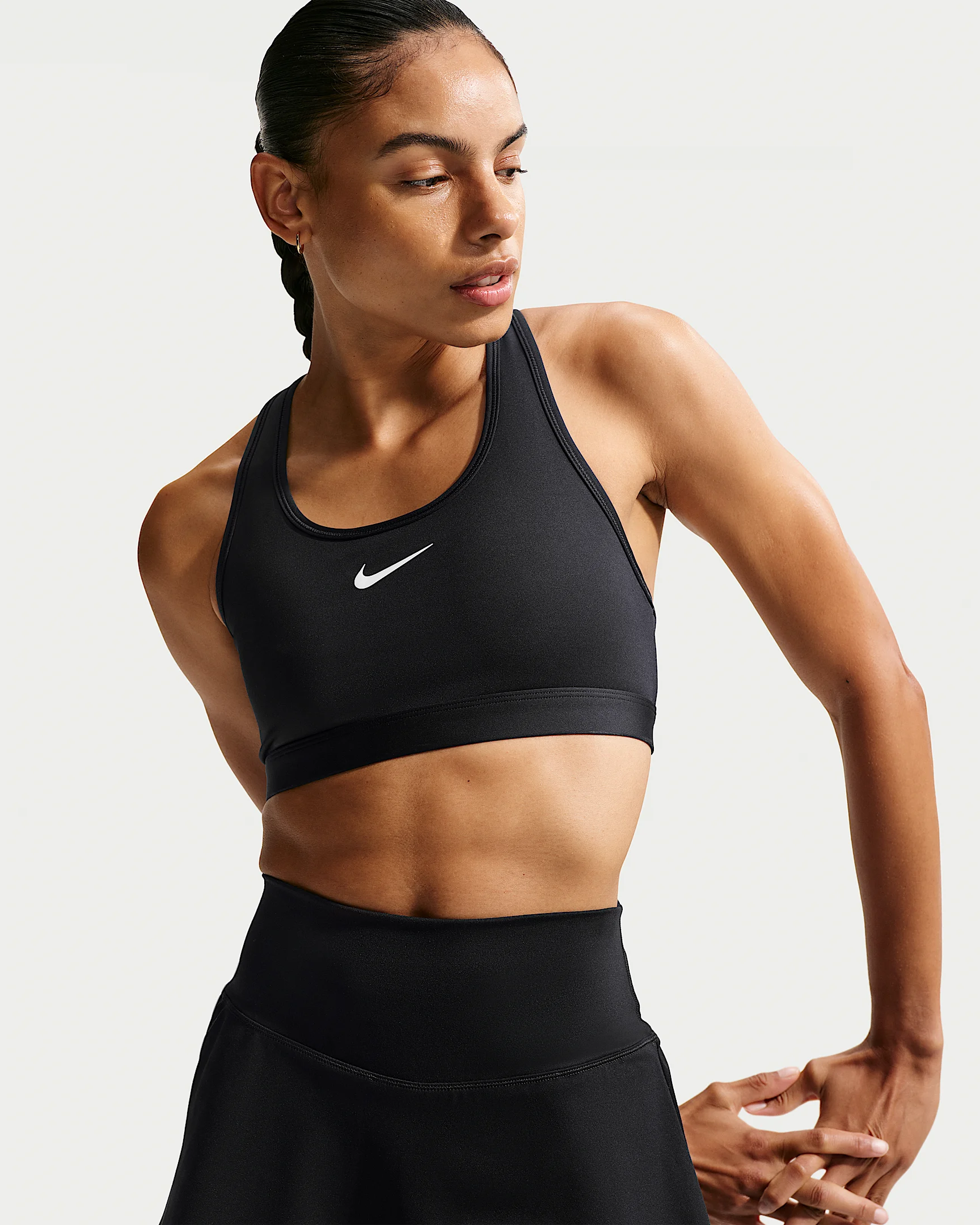 Nike Swoosh Women's Medium-Support Non-Padded Sports Bra - 1