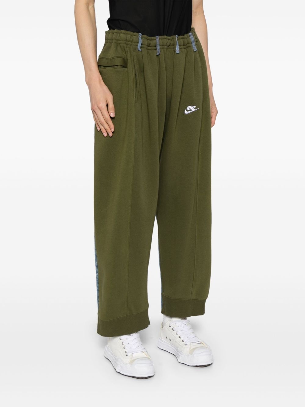 x Nike denim track pants - 3