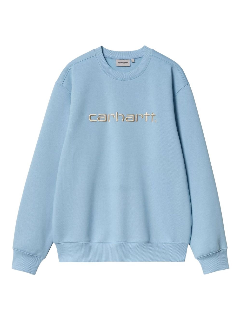 logo-embroidered sweatshirt - 1