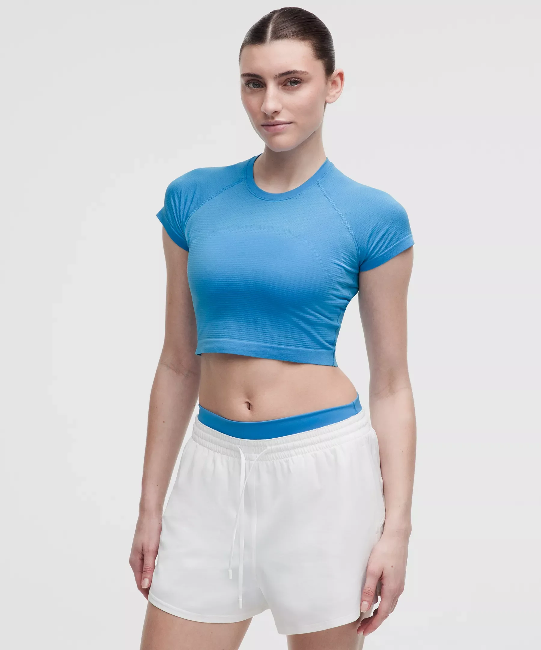Swiftly Tech Cropped Short-Sleeve Shirt 2.0 - 1