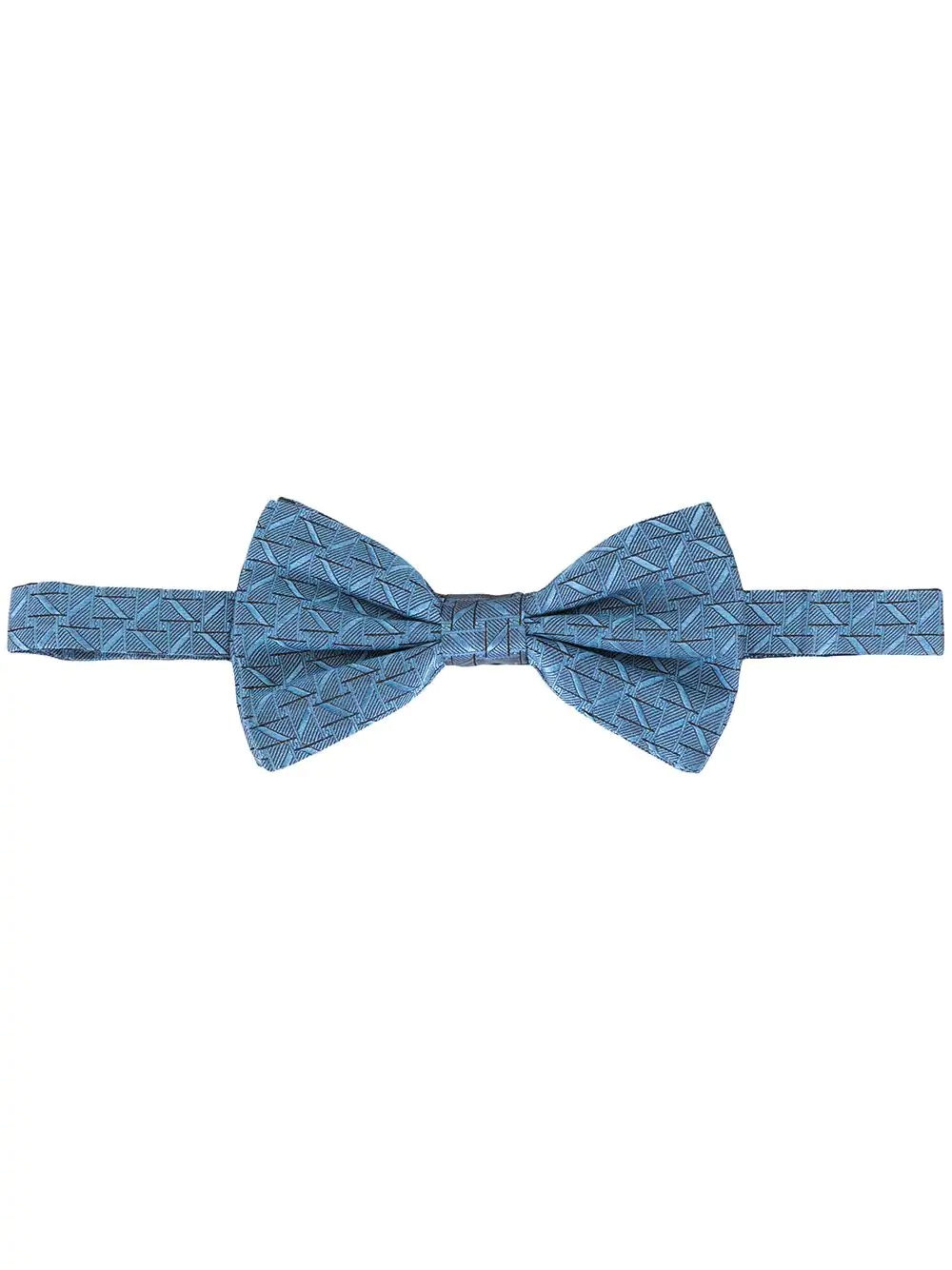 geometric-pattern bow tie - 1