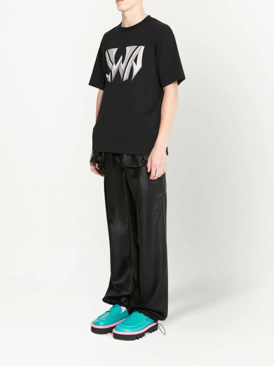 JW Anderson logo-print cotton T-shirt outlook