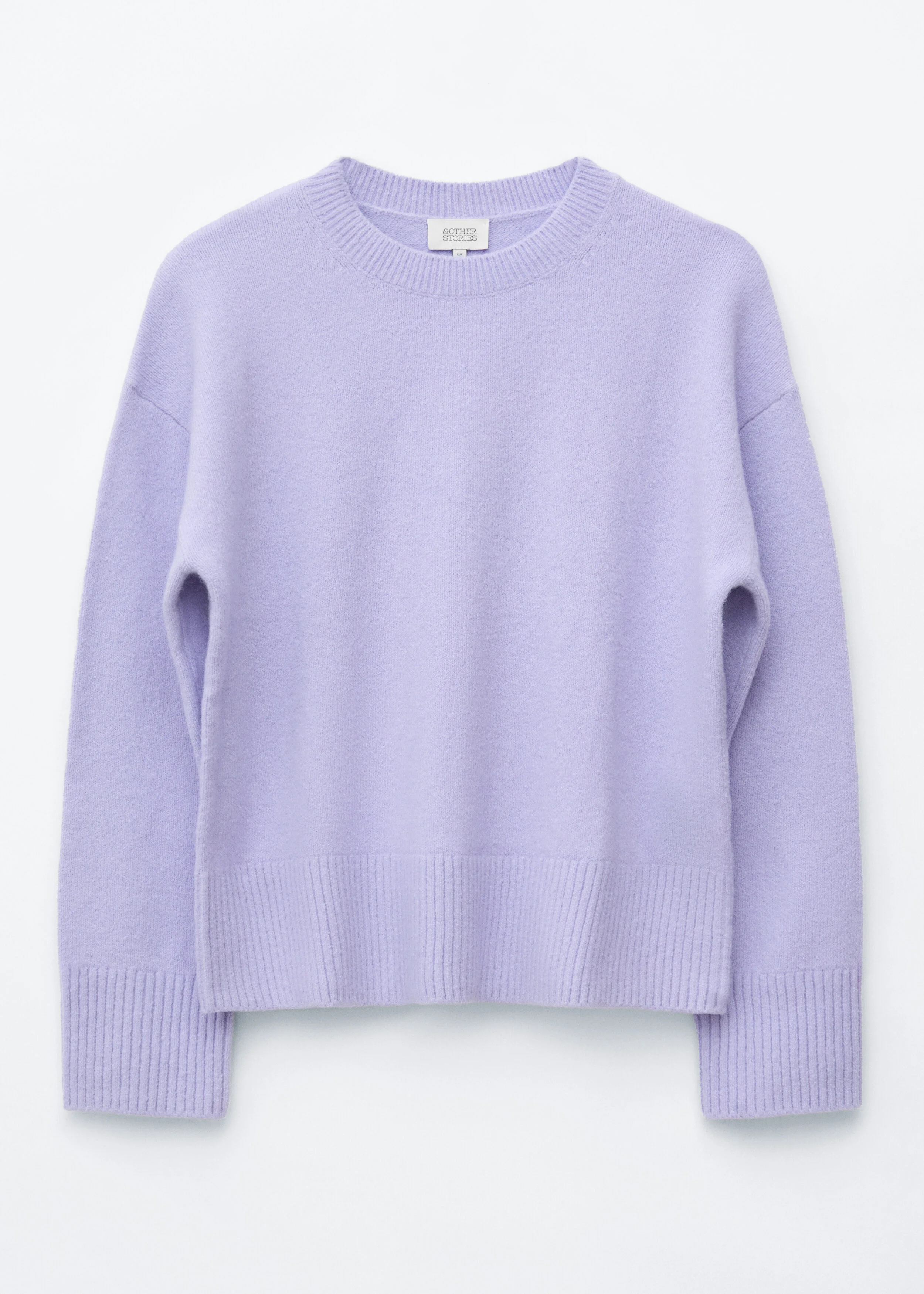Relaxed Fit Knitted Sweater - 1