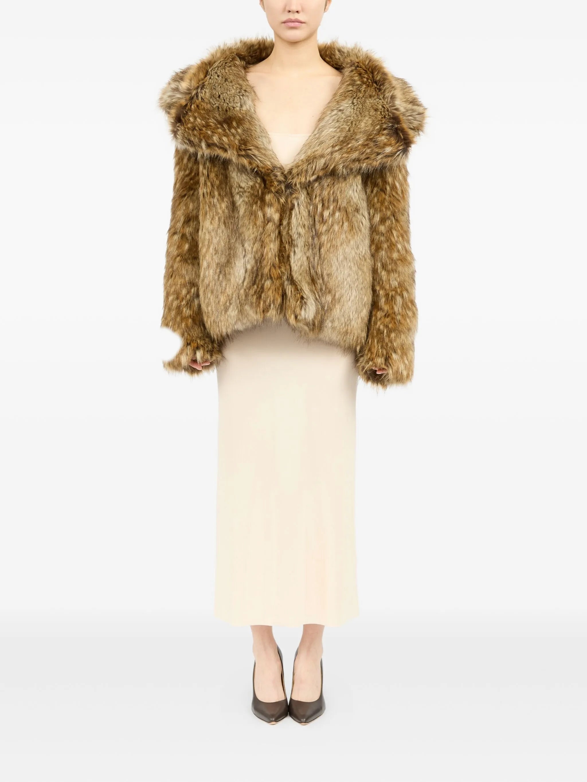 Mm6 Maison Margiela Faux-fur Jacket - 2