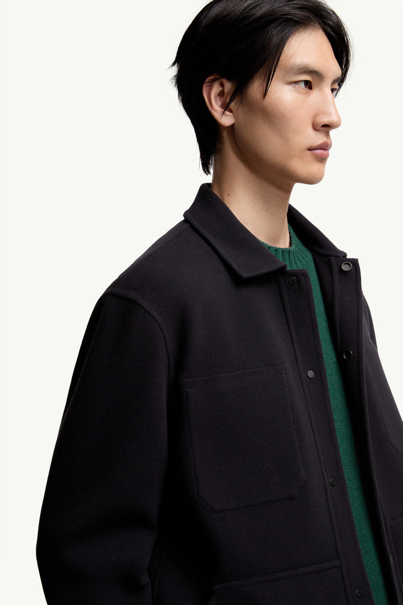 Tagnit Reversible Wool Shirt Jacket 8