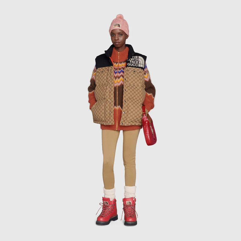GUCCI The North Face x Gucci padded vest outlook