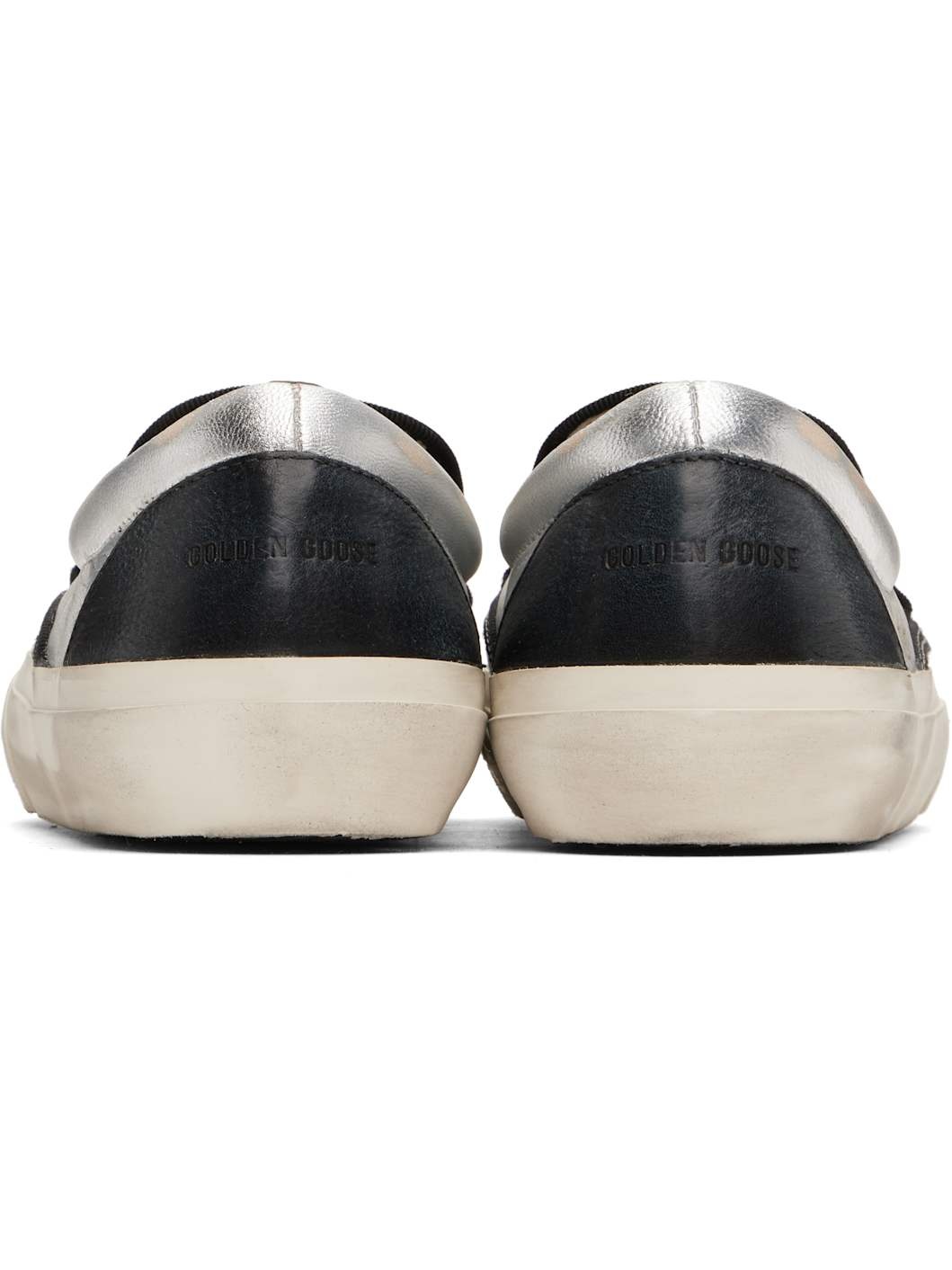 Silver & Black VCE Penstar Sneakers - 2