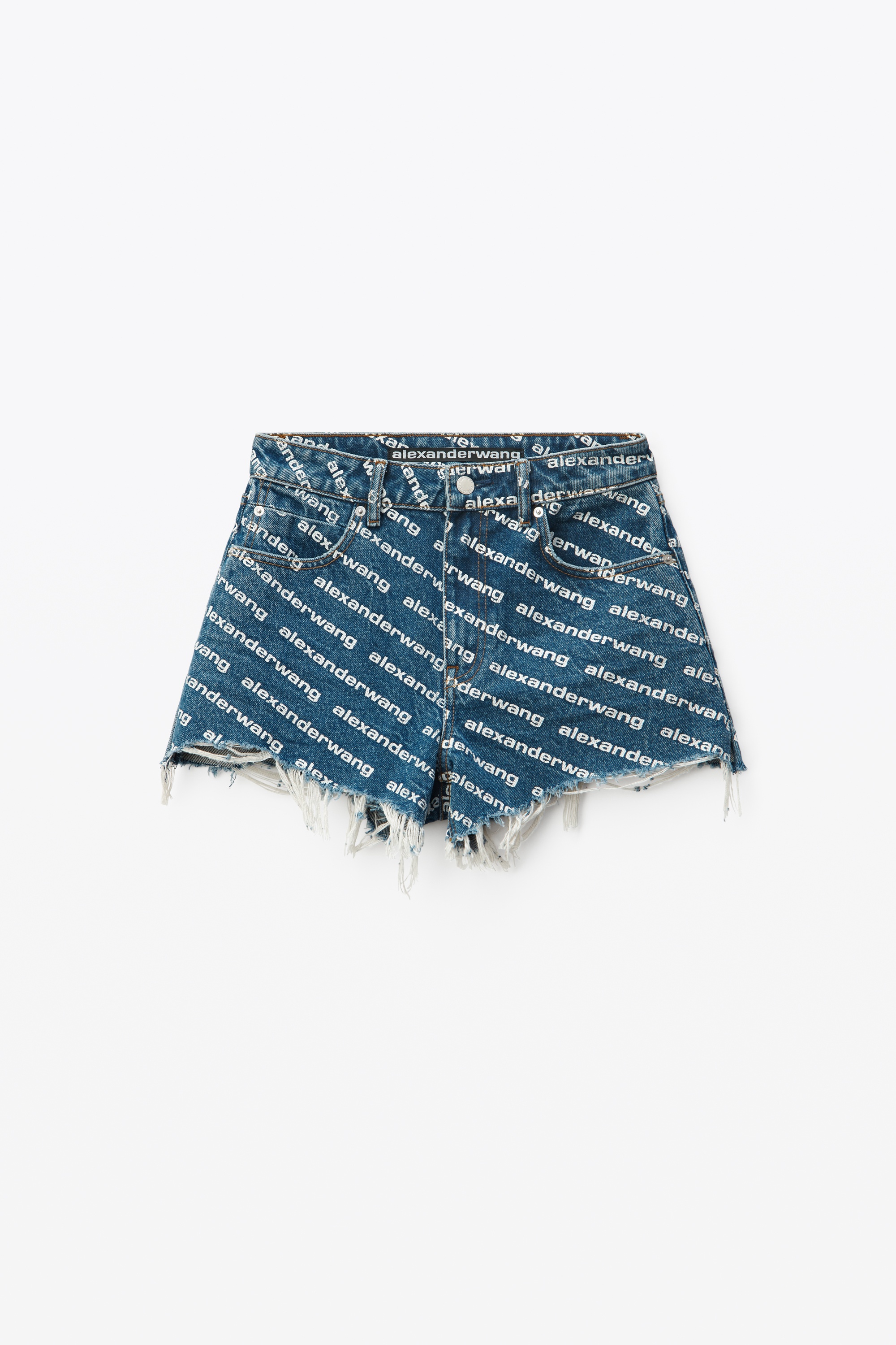 BITE LOGO SHORT IN DEEP BLUE DENIM - 1