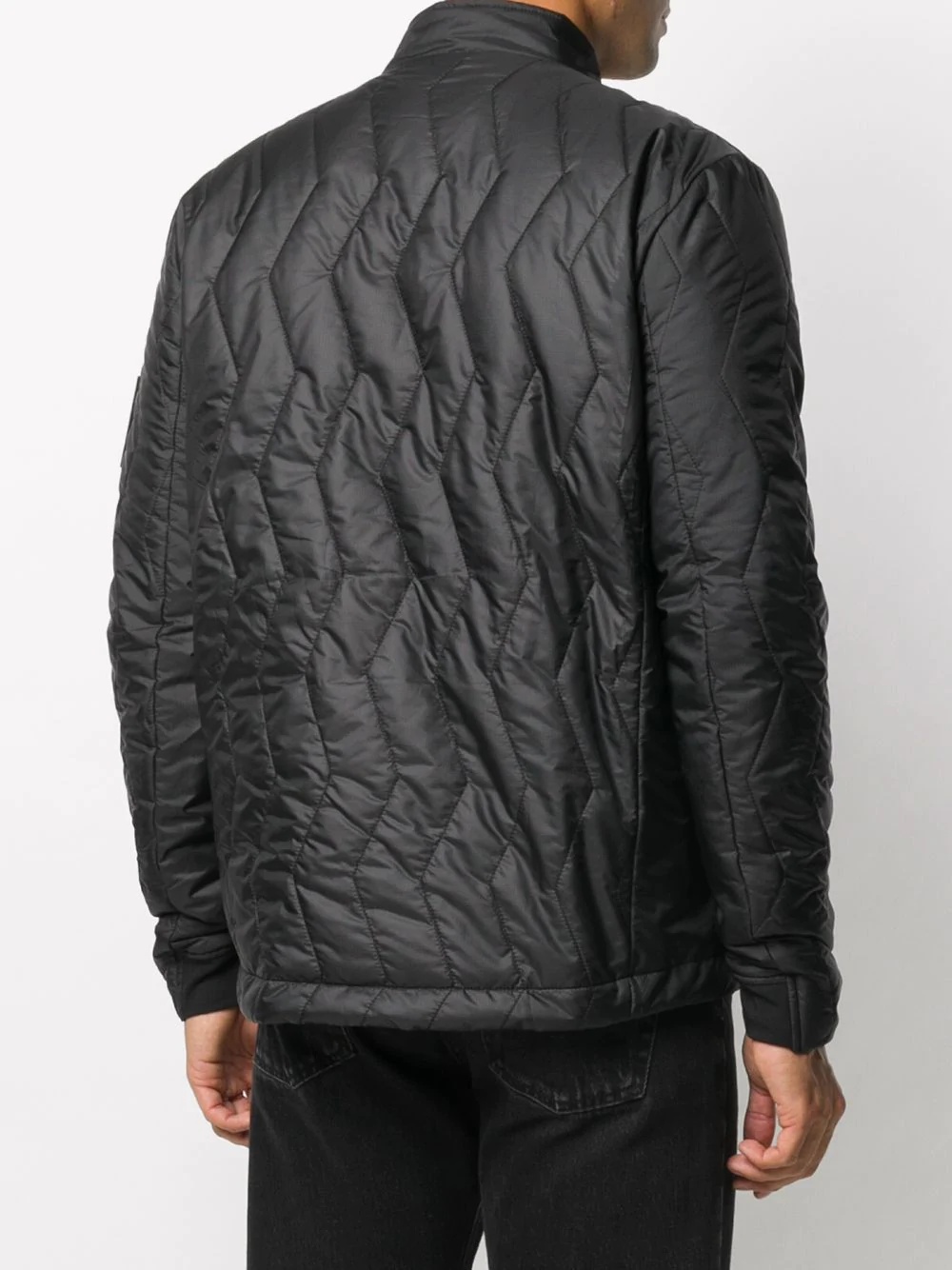 zip-up quilted jacket - 4