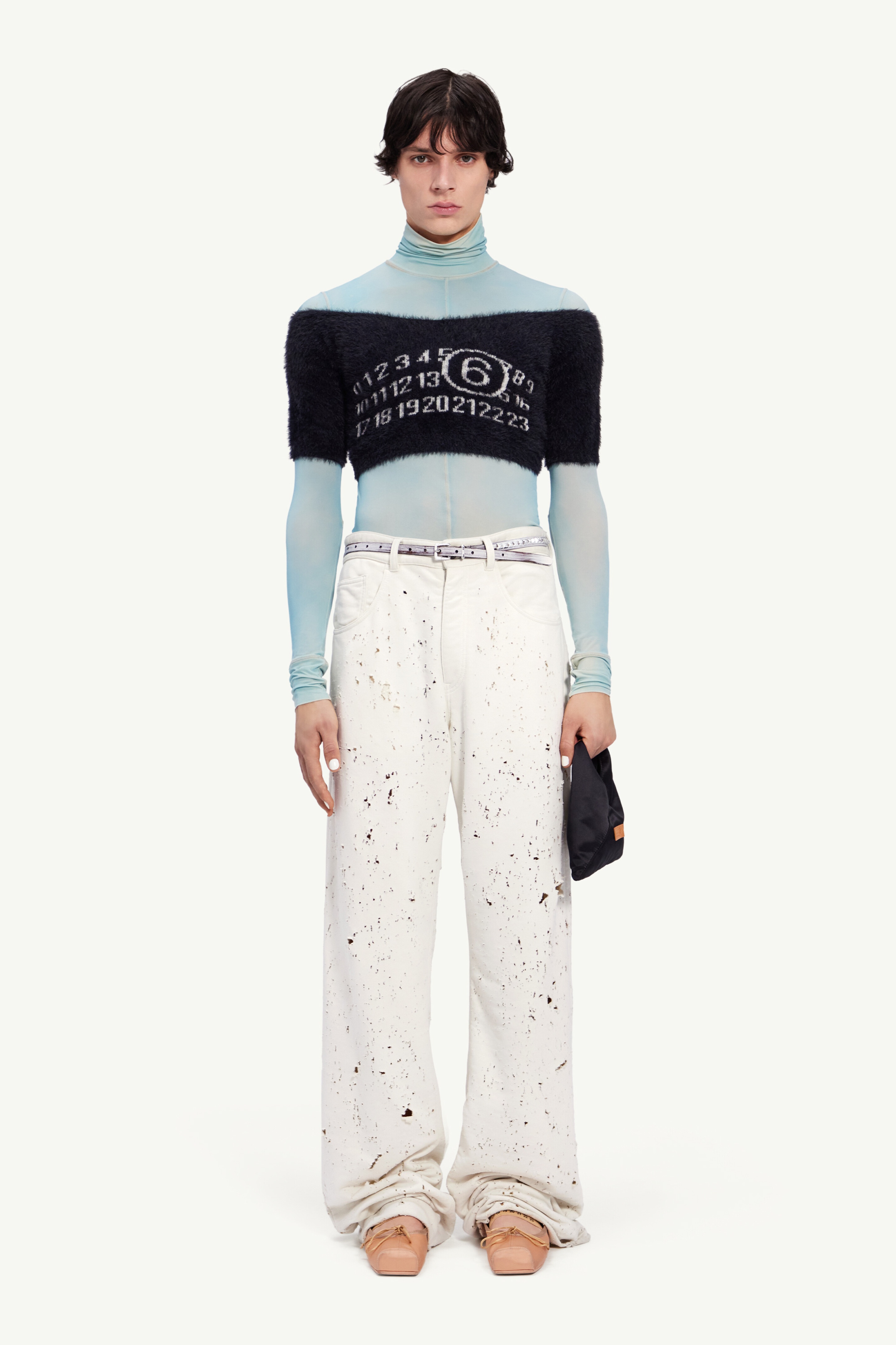 Off-the-shoulder jumper - 6