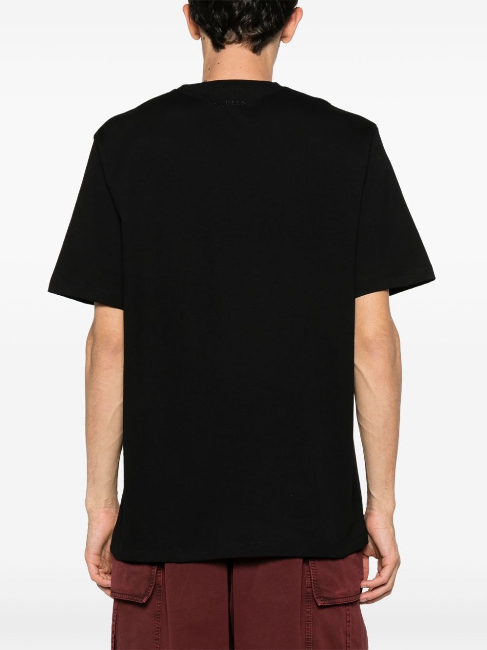 text-print T-shirt - 3
