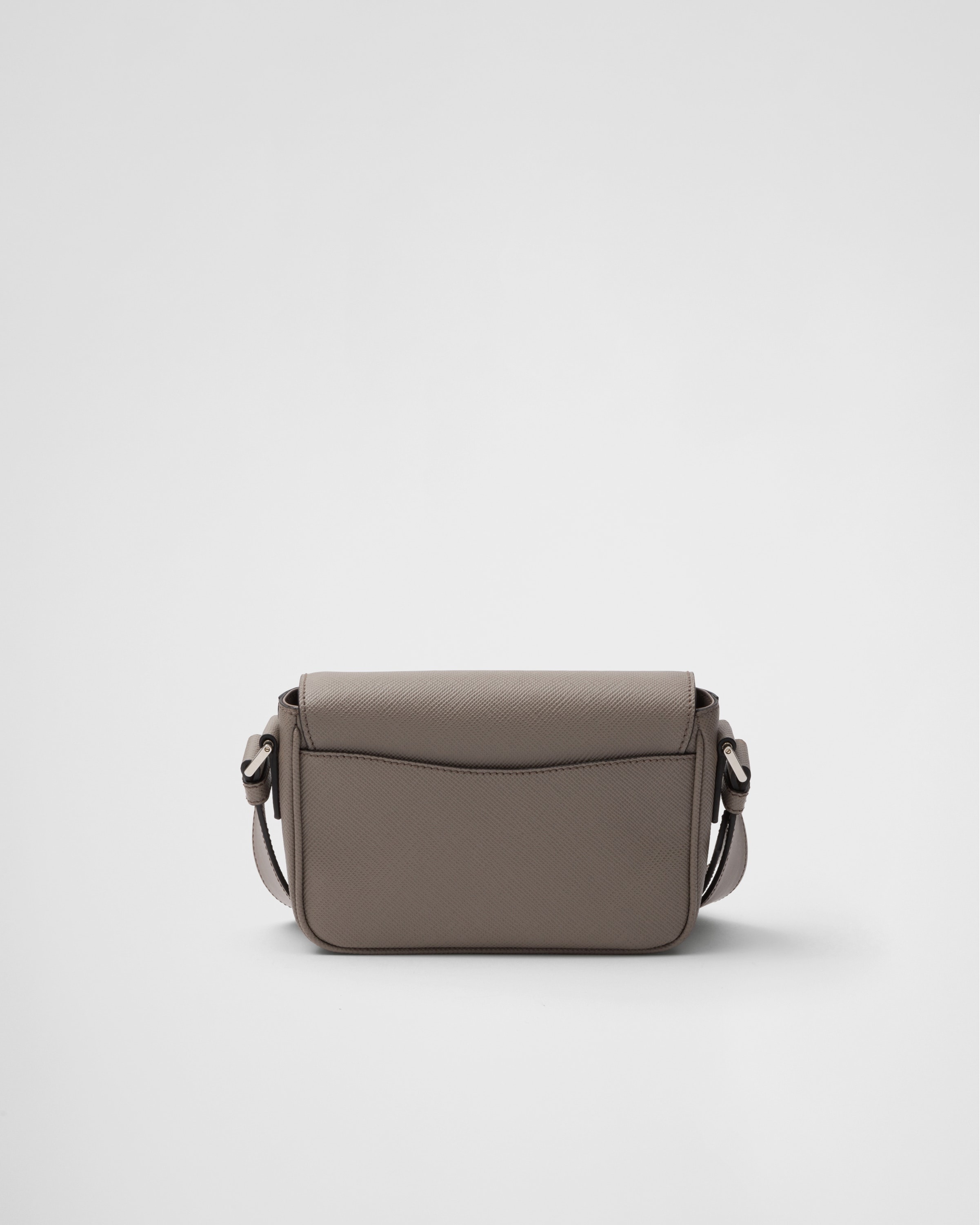 Saffiano leather shoulder bag - 4