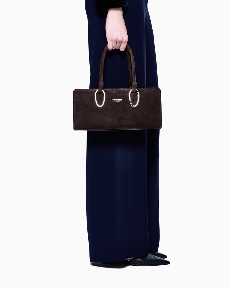 SUEDE BAULETTO BAG 6