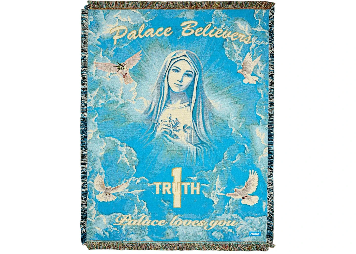 Palace 1 Truth Tapestry Blanket Blue - 1