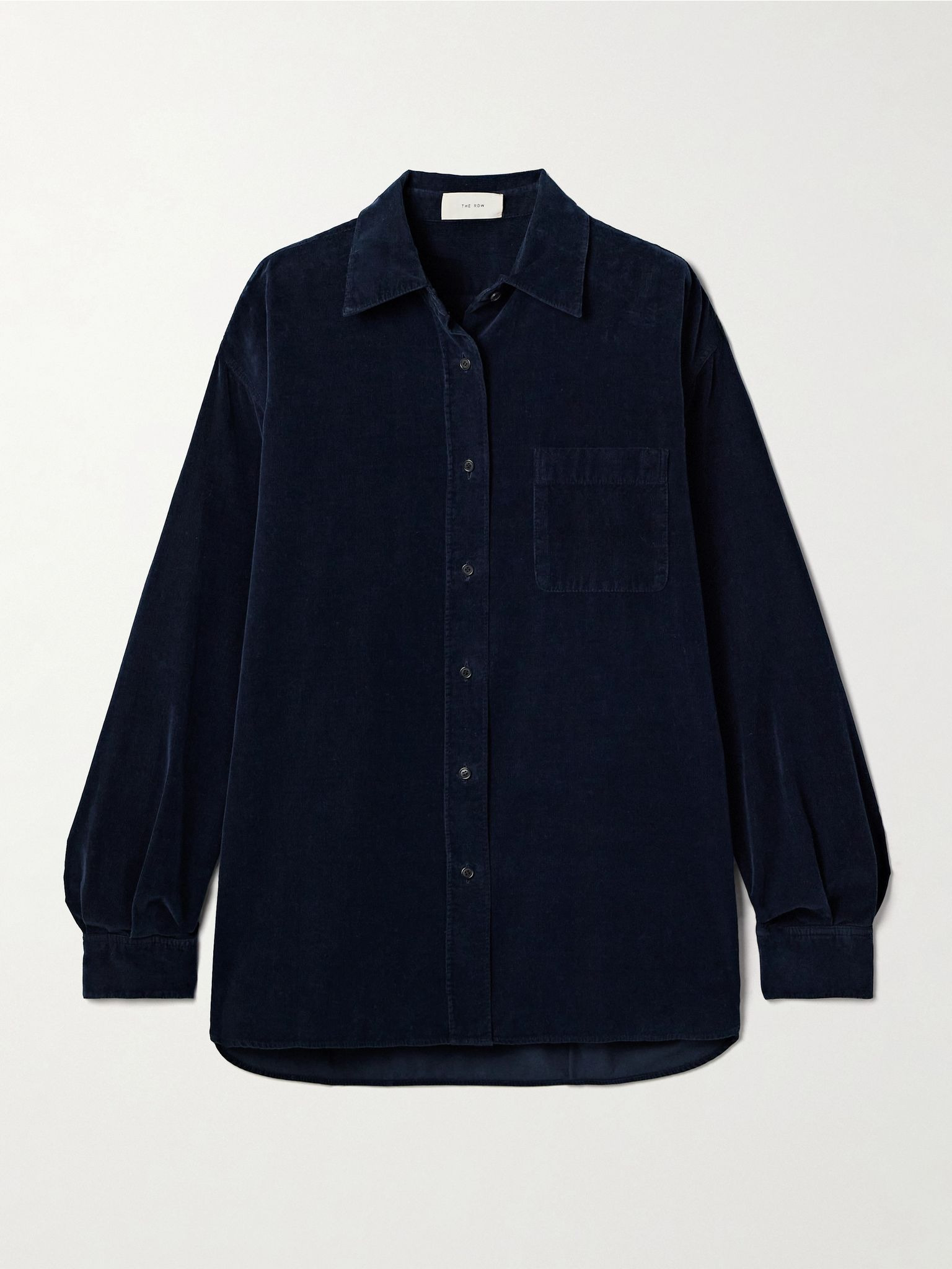 Nesson cotton-corduroy shirt Blue - 1