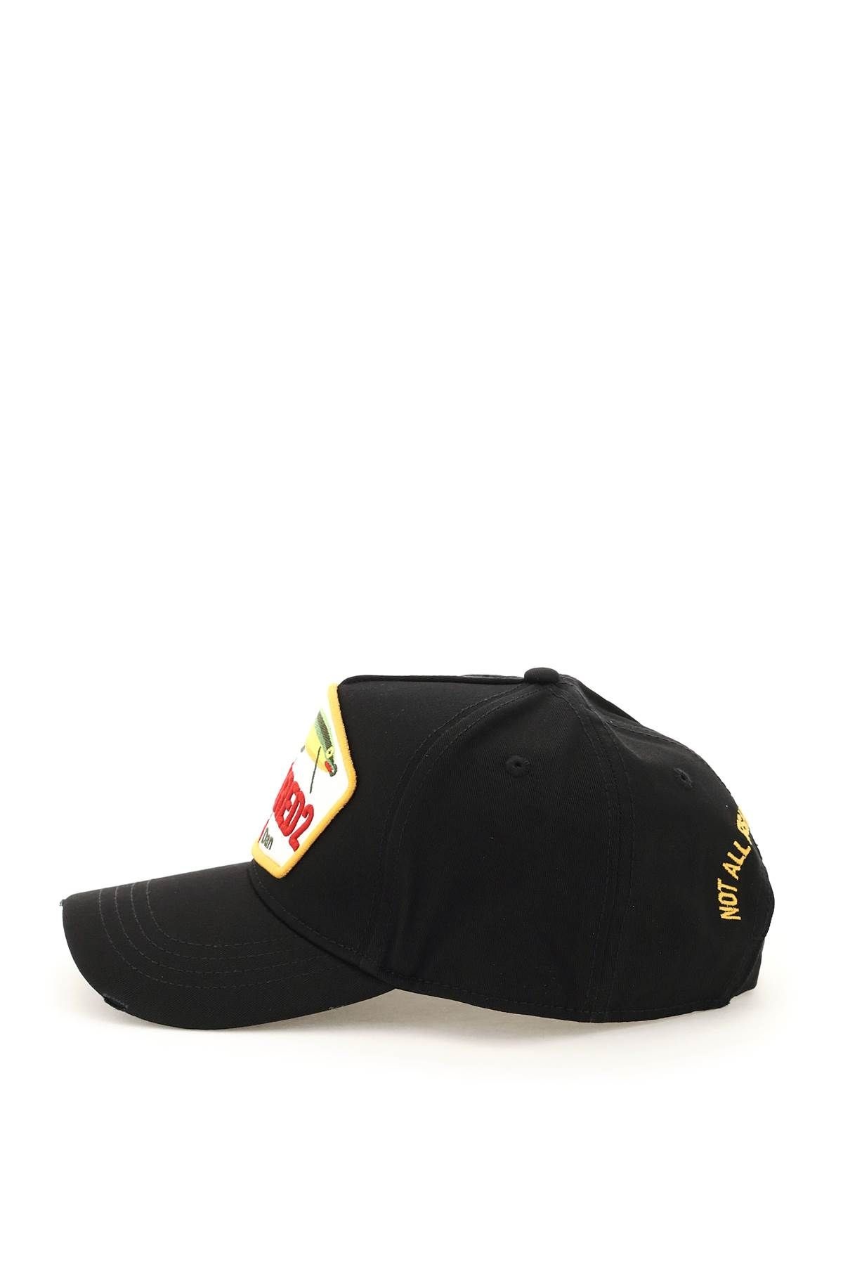 BASEBALL HAT WITH LOGO PATCH - 4