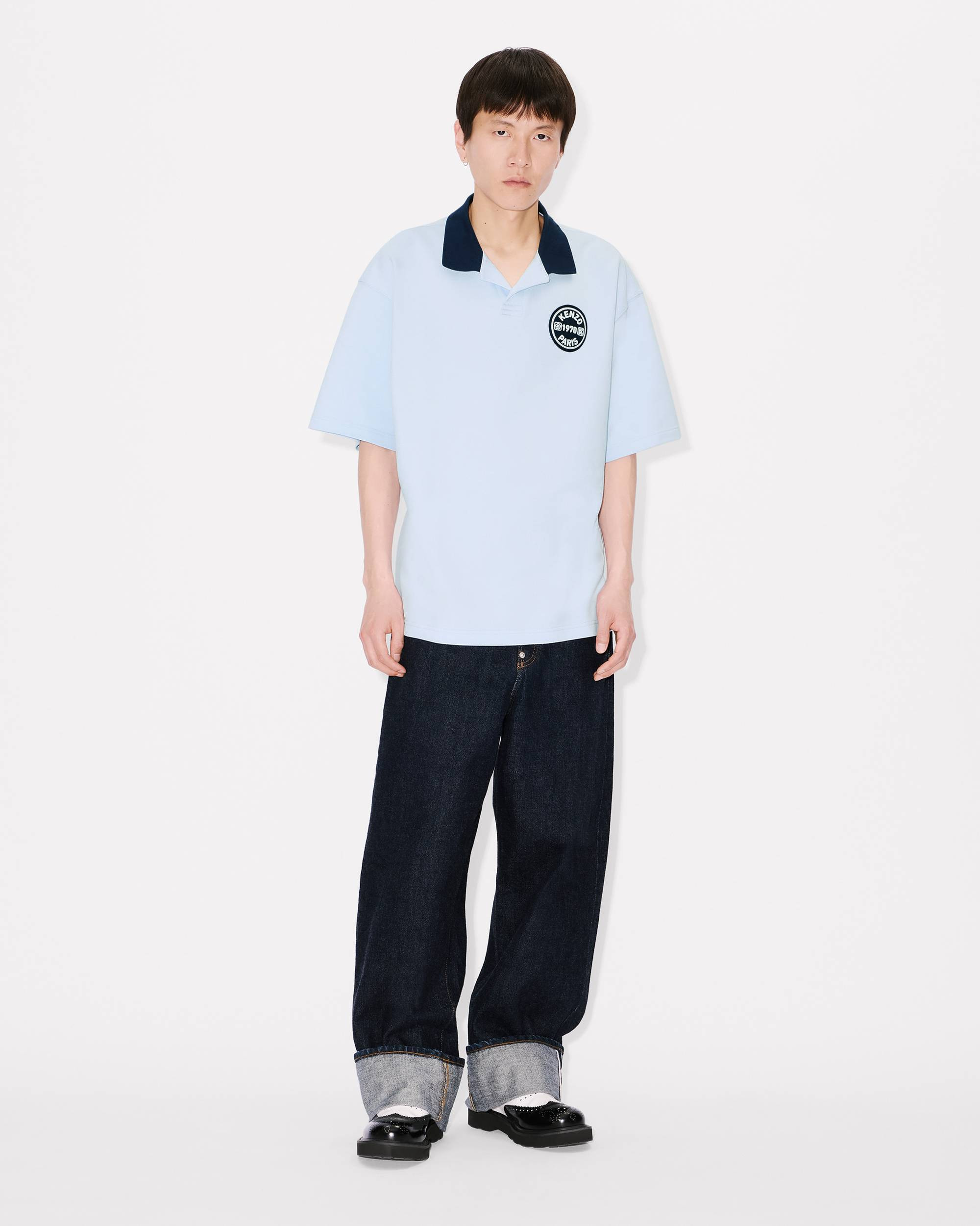 'KENZO City' relax polo in cotton - 5