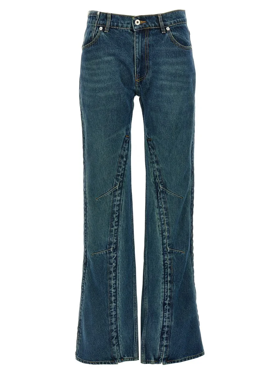 Y/Project 'Evergreen Hook And Eye' Jeans - 1