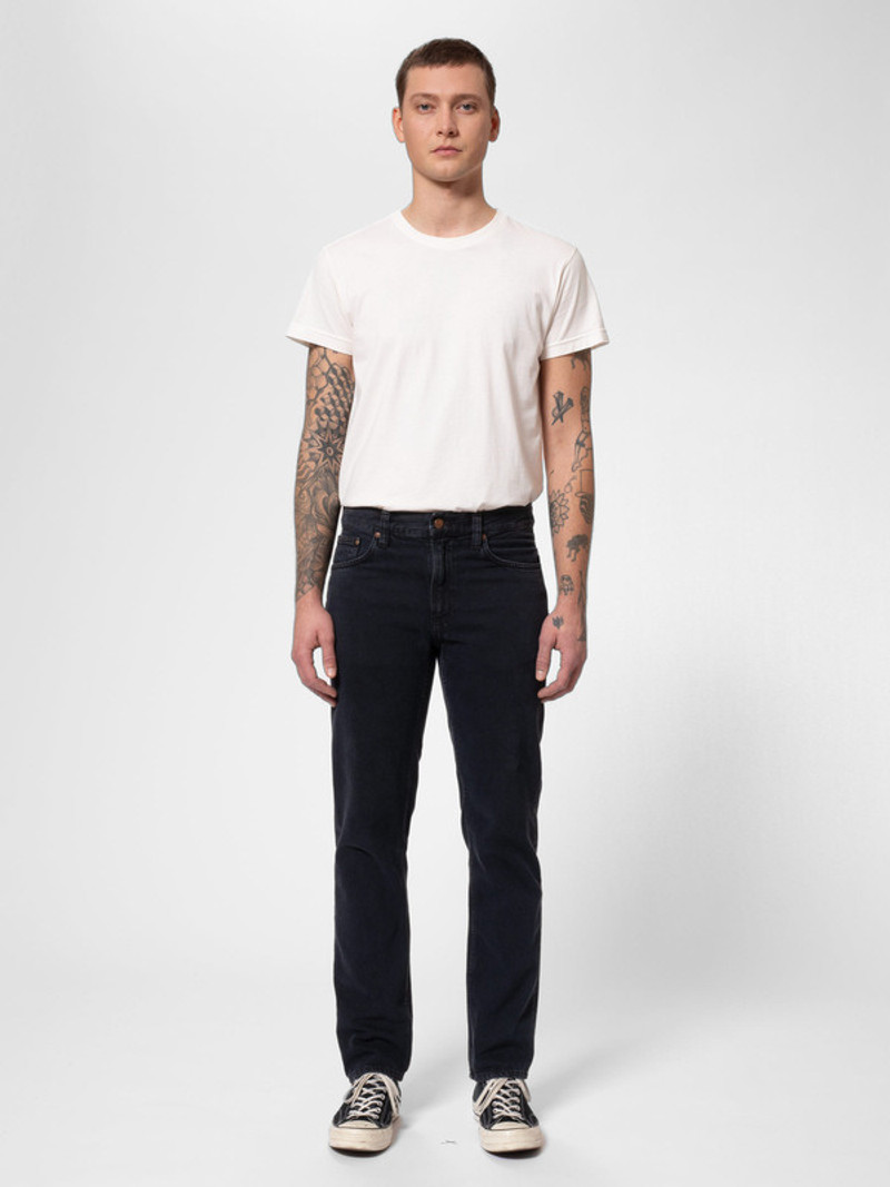 Nudie Jeans Gritty Jackson Black Forest outlook