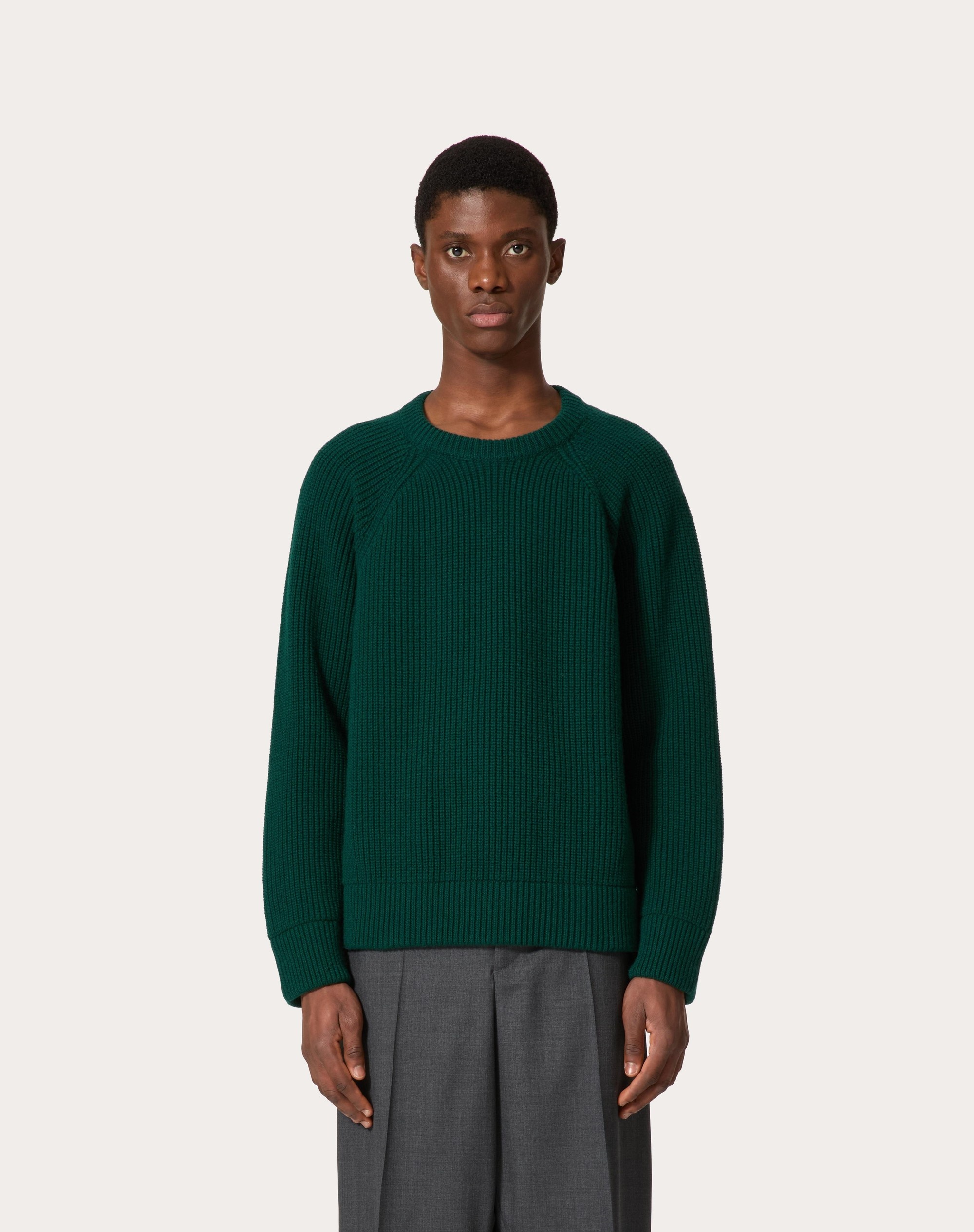 WOOL CREWNECK SWEATER - 3