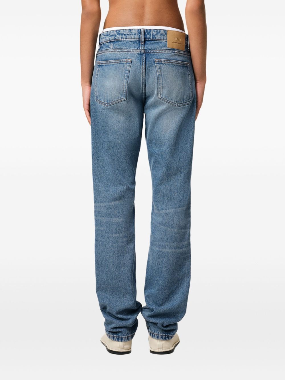 Ami Paris Men Classic Fit Denim Jeans - 6