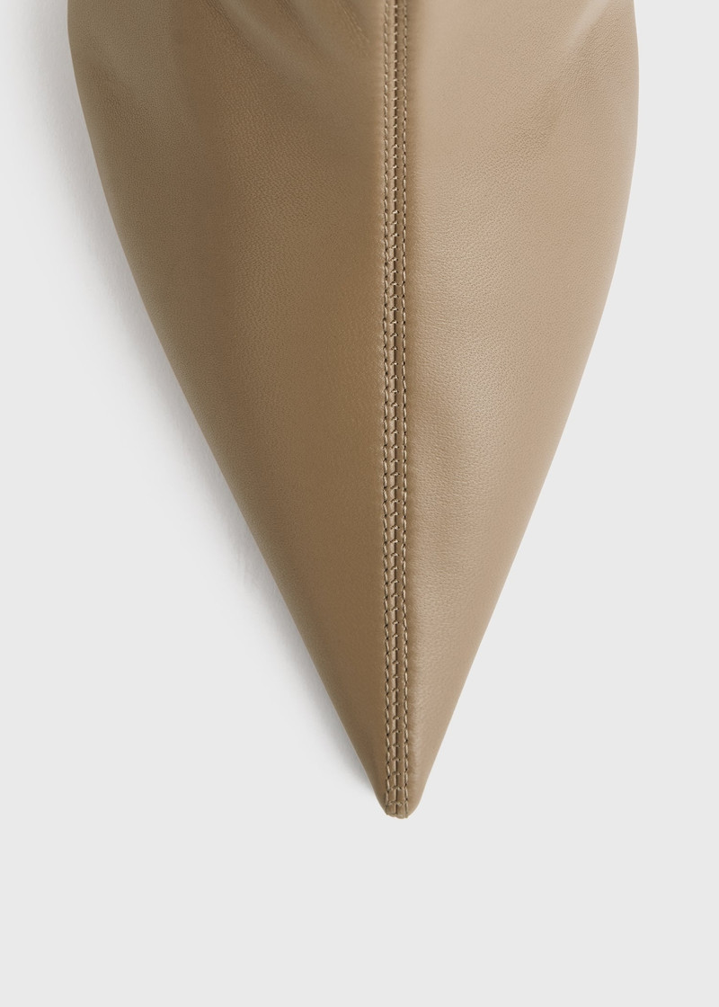 The Heeled Sock Boot truffle 6