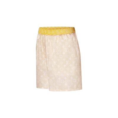 Louis Vuitton Monogram Color-Block Pajama Shorts outlook