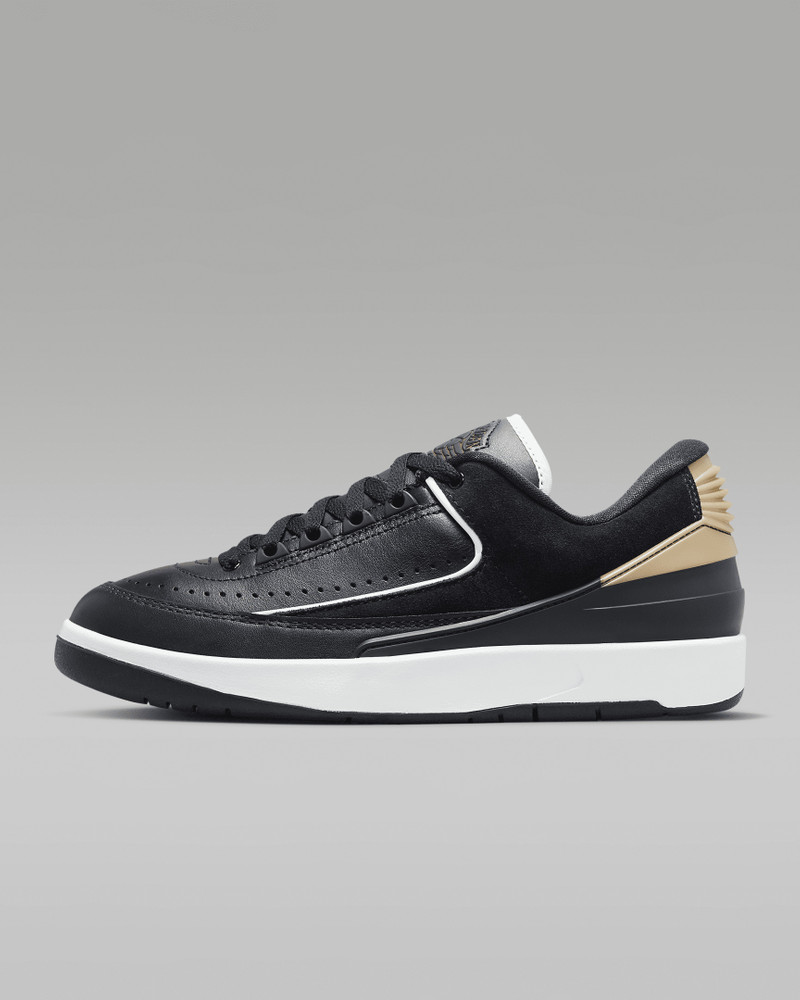 Air Jordan 2 Retro Low "Black/Varsity Red" Women's Shoes - 1