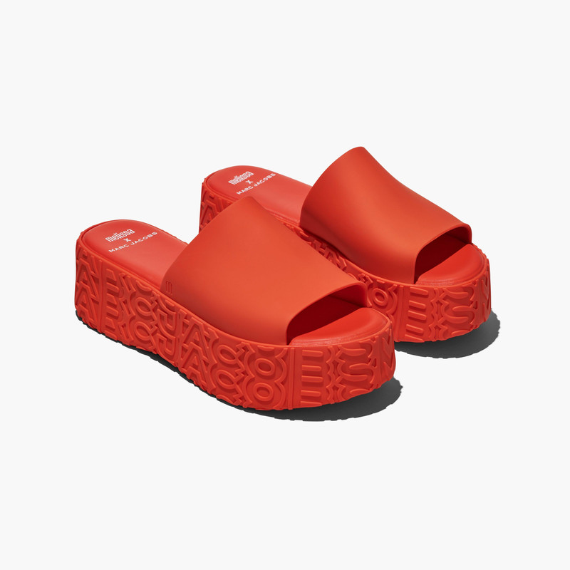 MELISSA X MARC JACOBS BECKY PLATFORM SLIDE 1