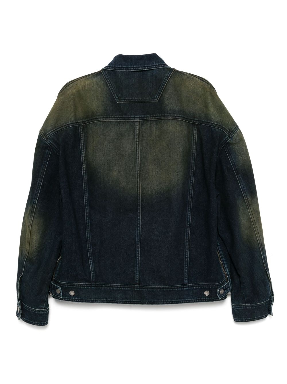 denim zipped jacket - 2