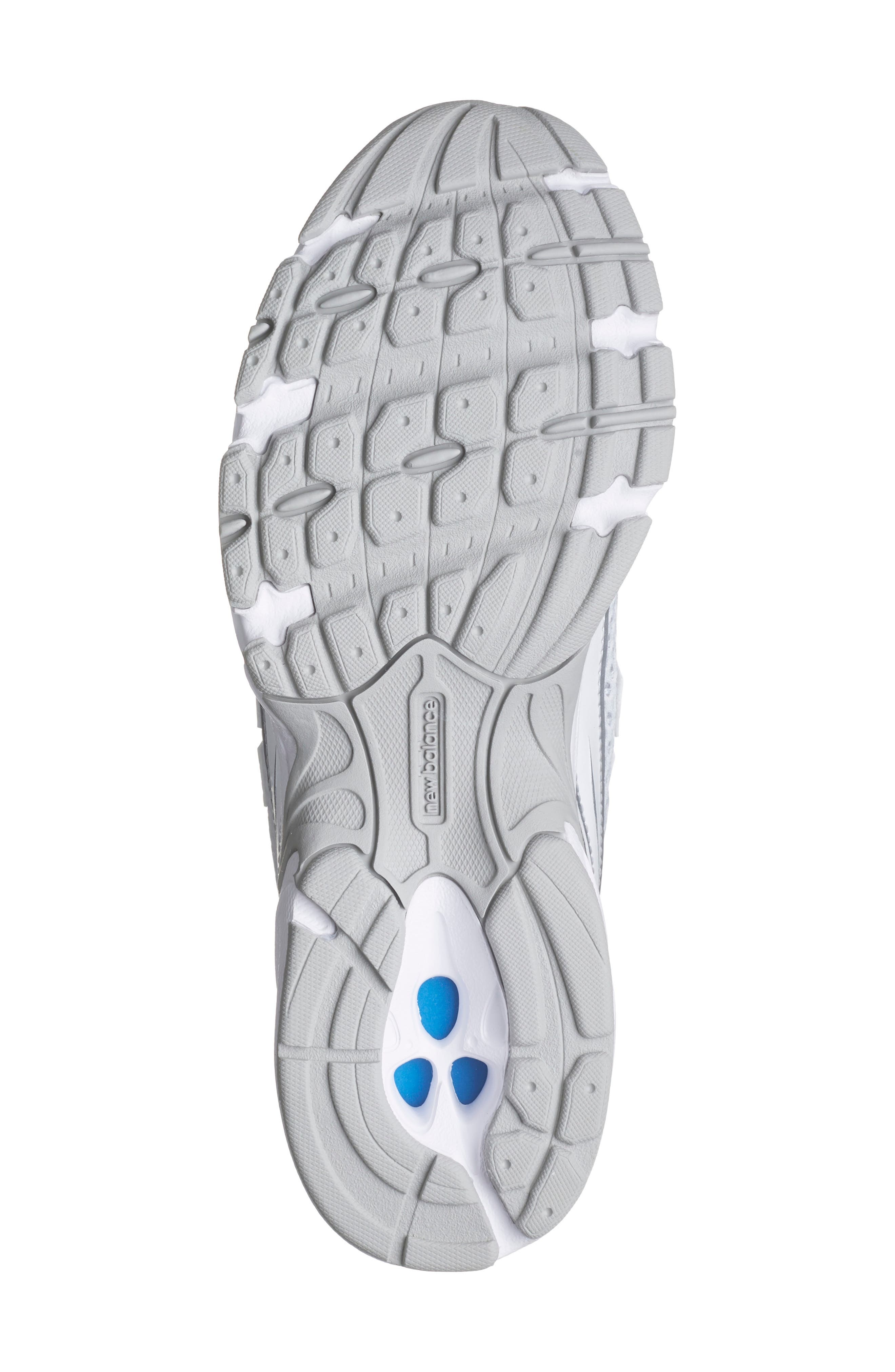 New Balance Gender Inclusive 740 Sneaker in White/Silver Metallic at Nordstrom - 6