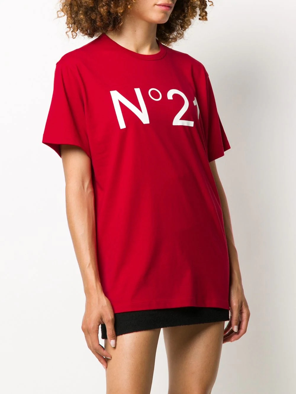 oversized logo print T-shirt - 3