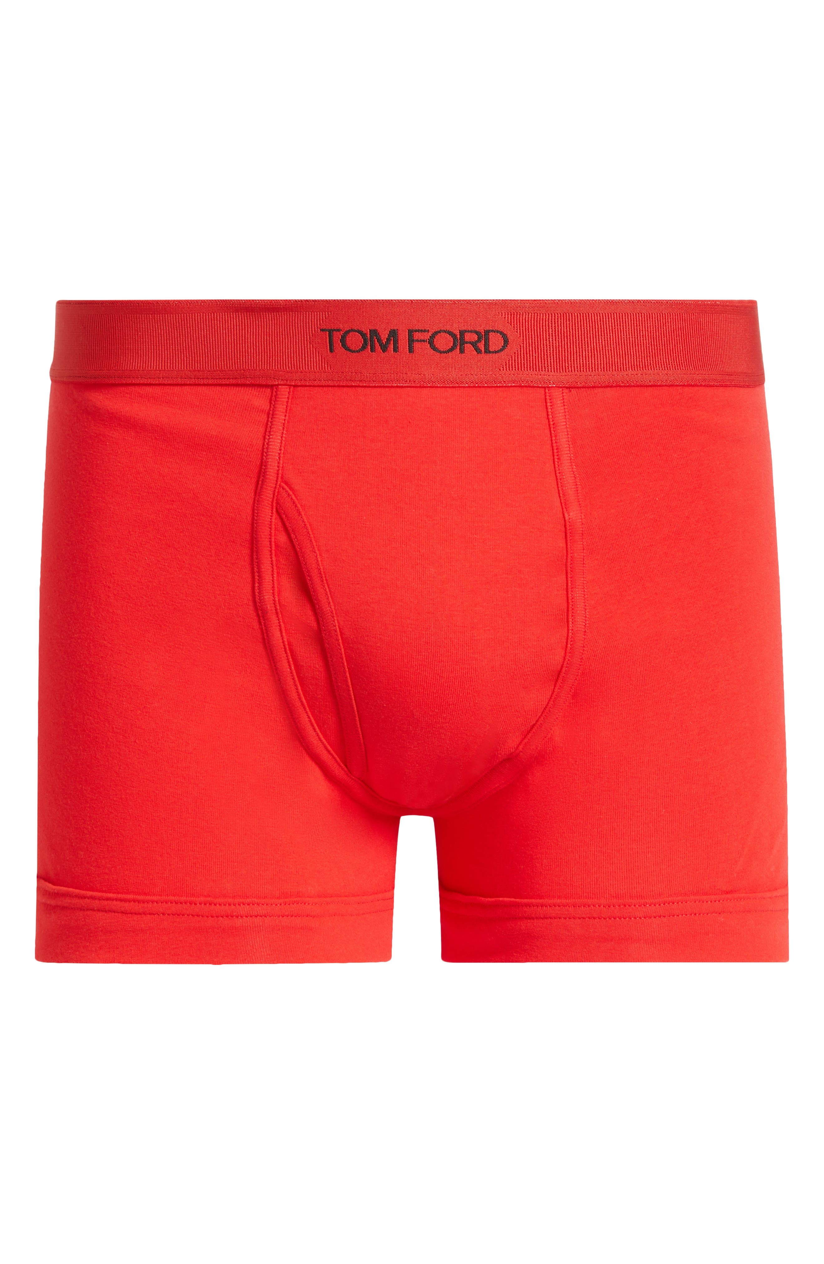 TOM FORD Cotton Stretch Jersey Boxer Briefs in Scarlet at Nordstrom - 6