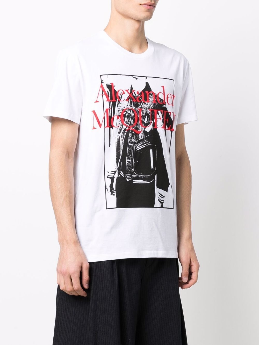 logo print T-shirt - 3