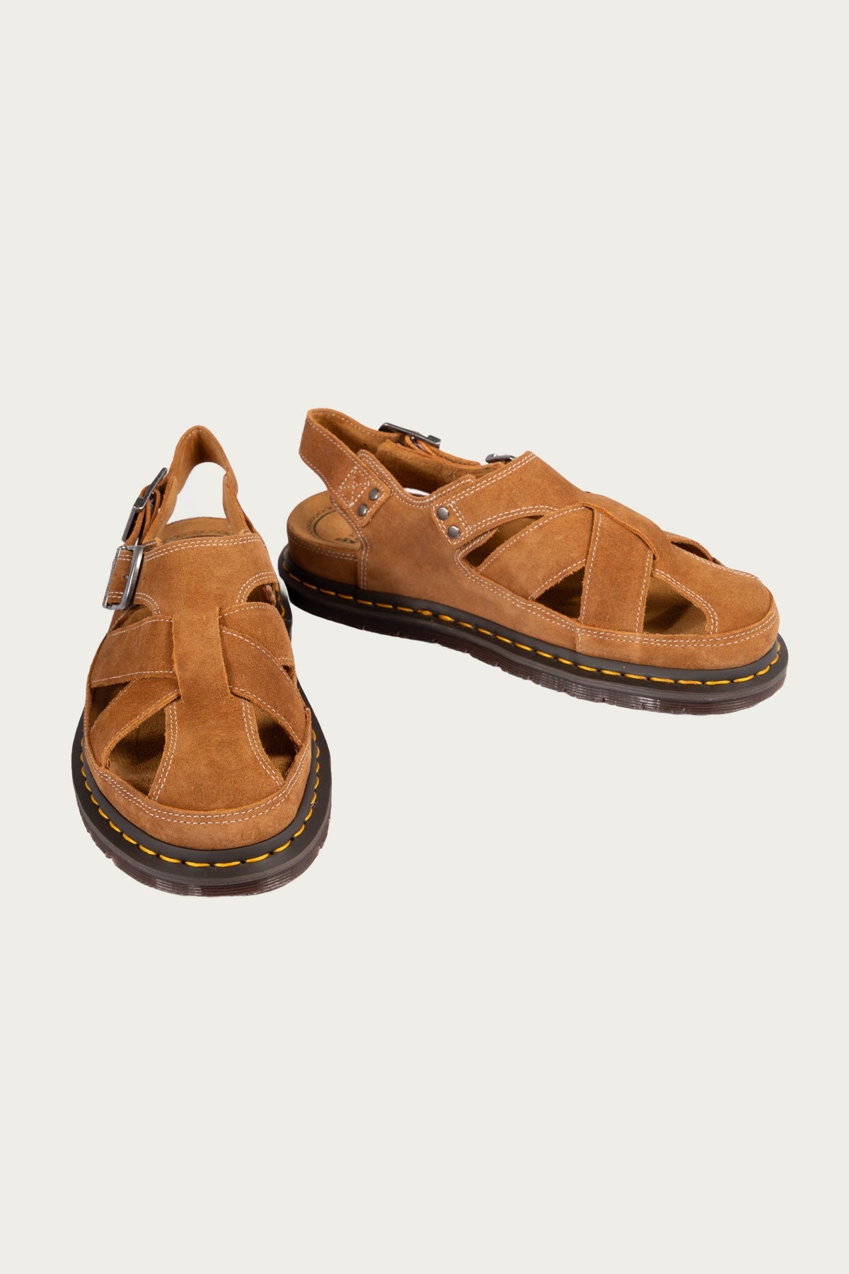 San Archive Fisherman - Plush Suede Reverse Natural Tan - 2