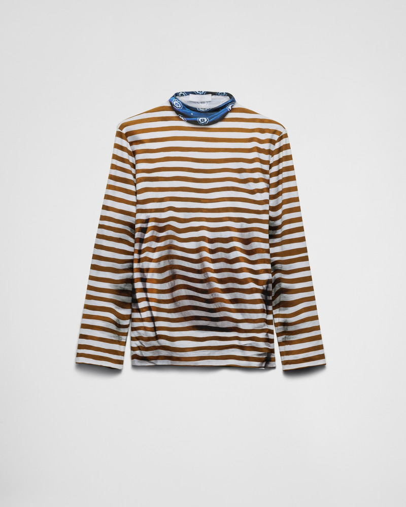 Cotton turtleneck sweater - 1