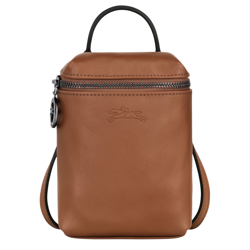 Le Pliage Xtra XS Crossbody bag Cognac - Leather 1