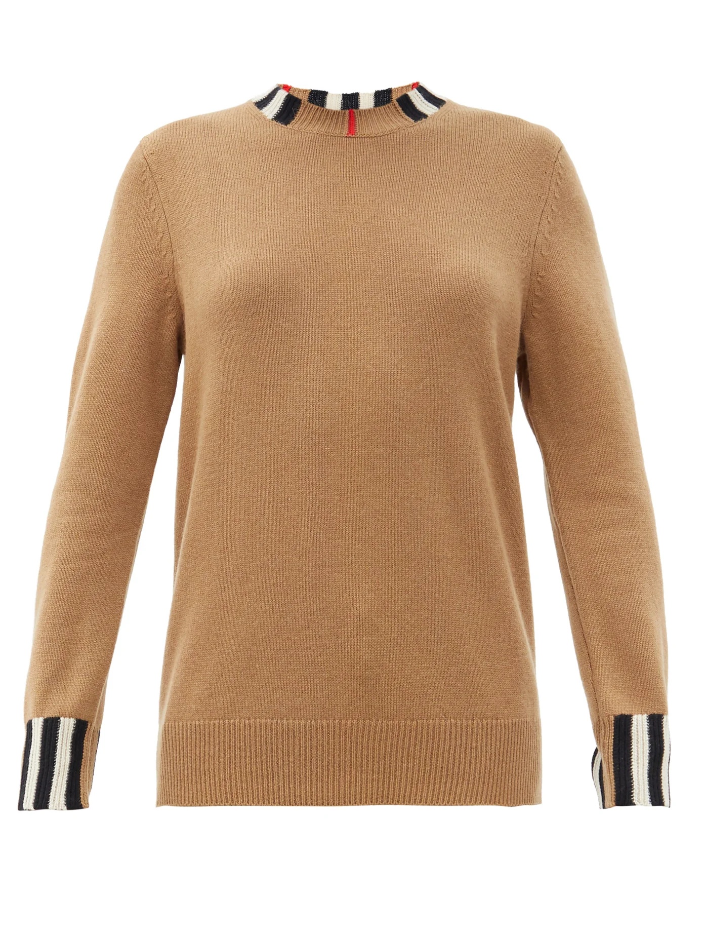 Eyre Icon-striped cashmere sweater - 1