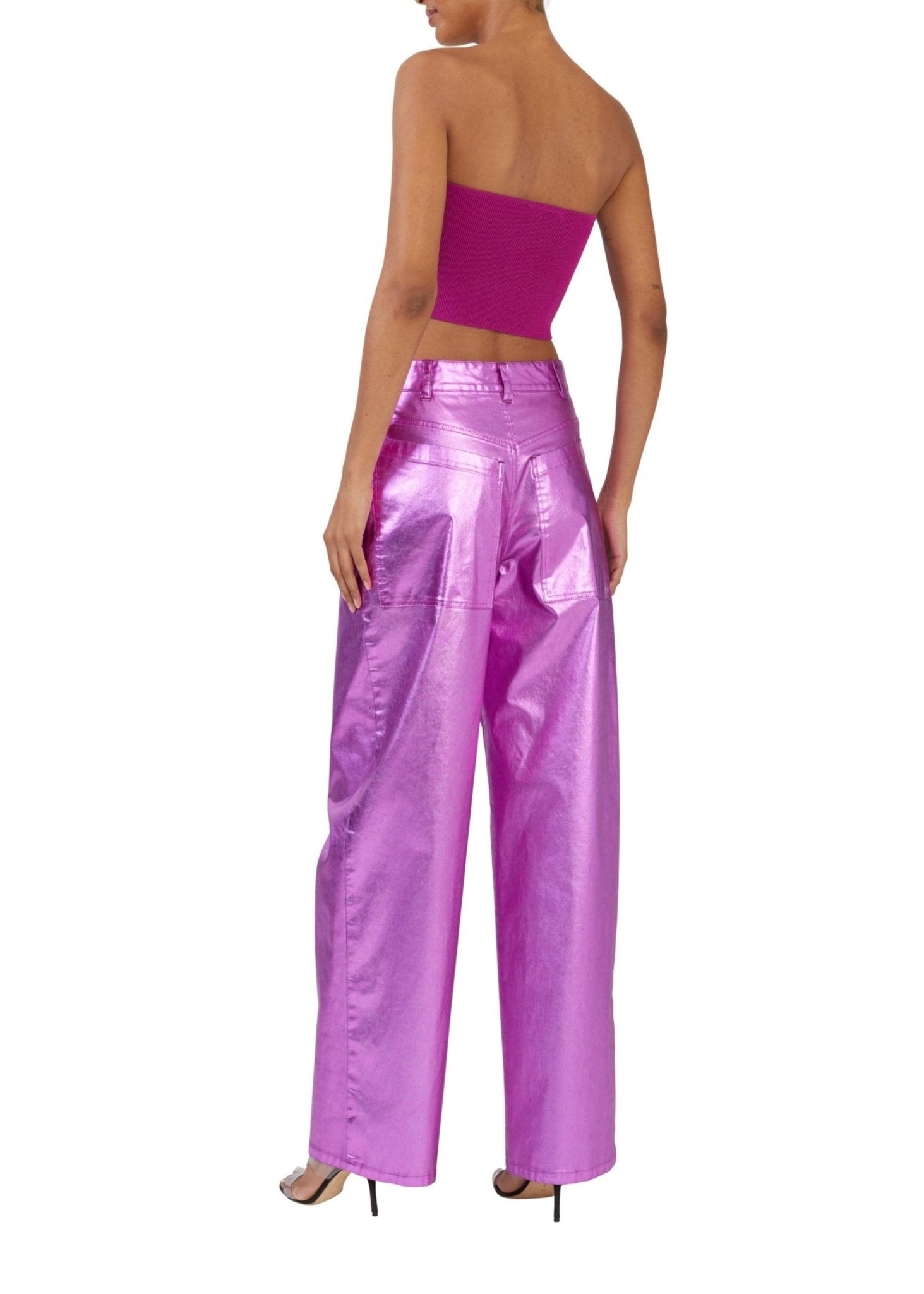 Compact Knit Tube Top - 1