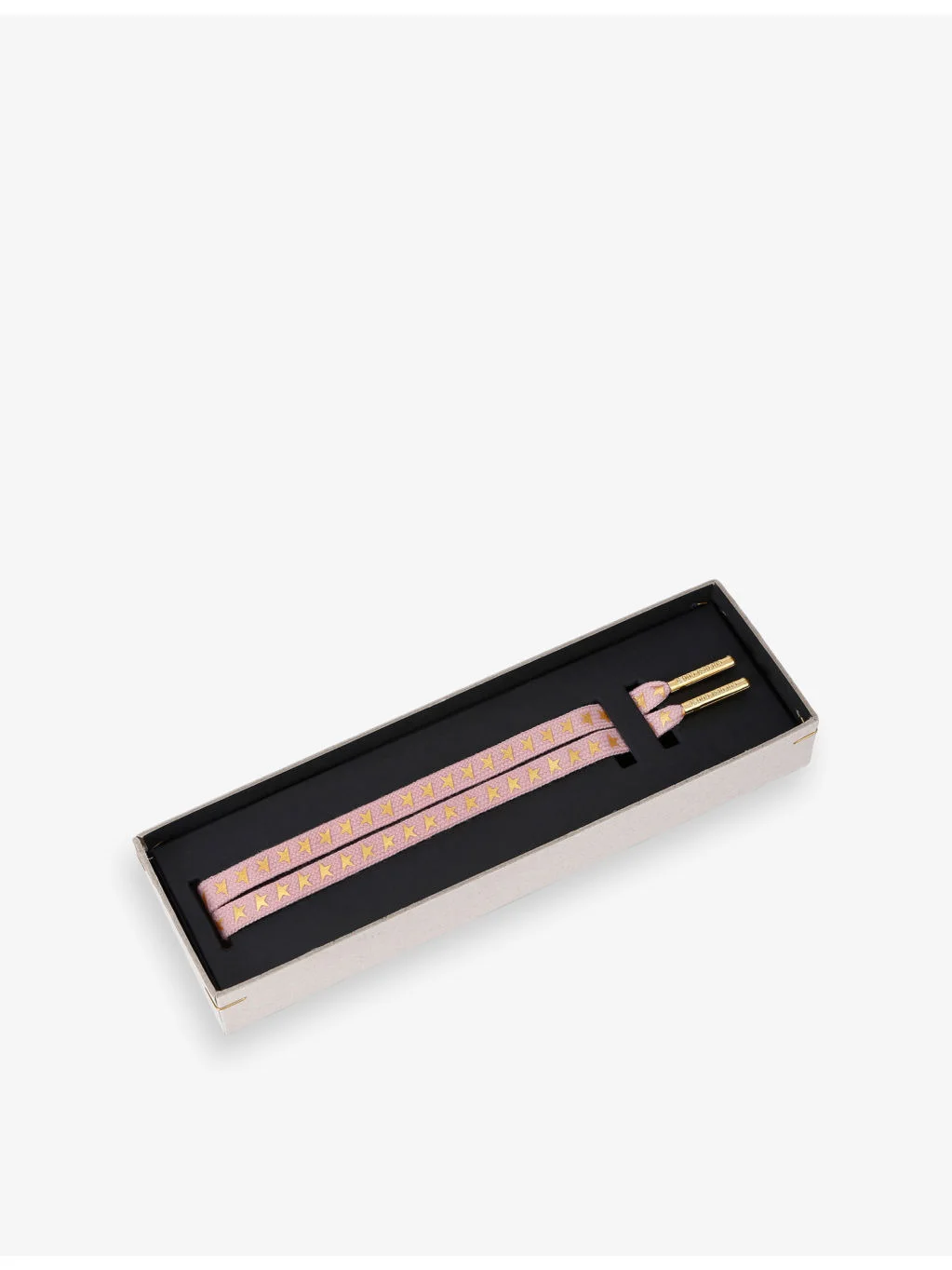 Star-Print Woven Laces - 1