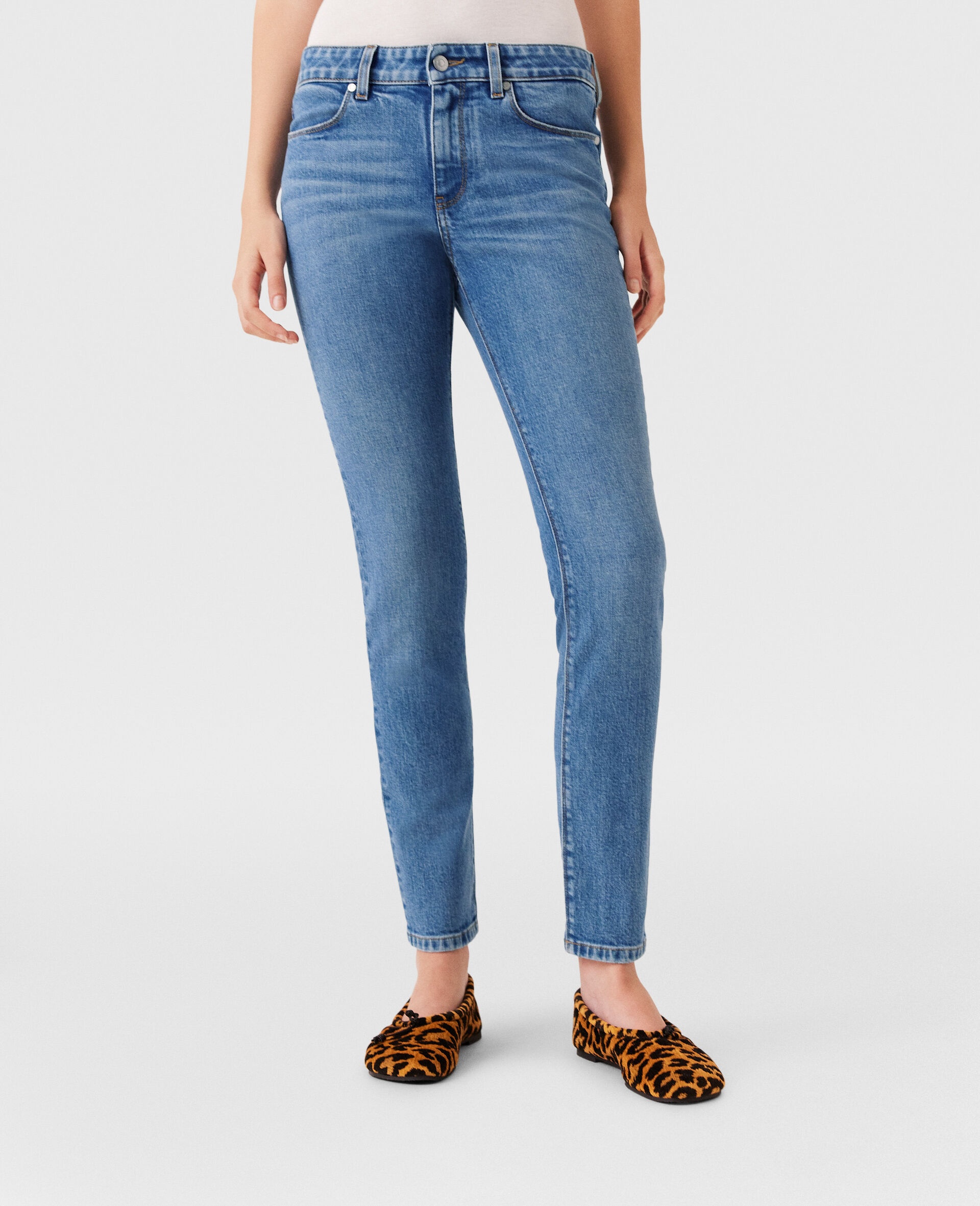 Cropped Skinny Jeans - 6