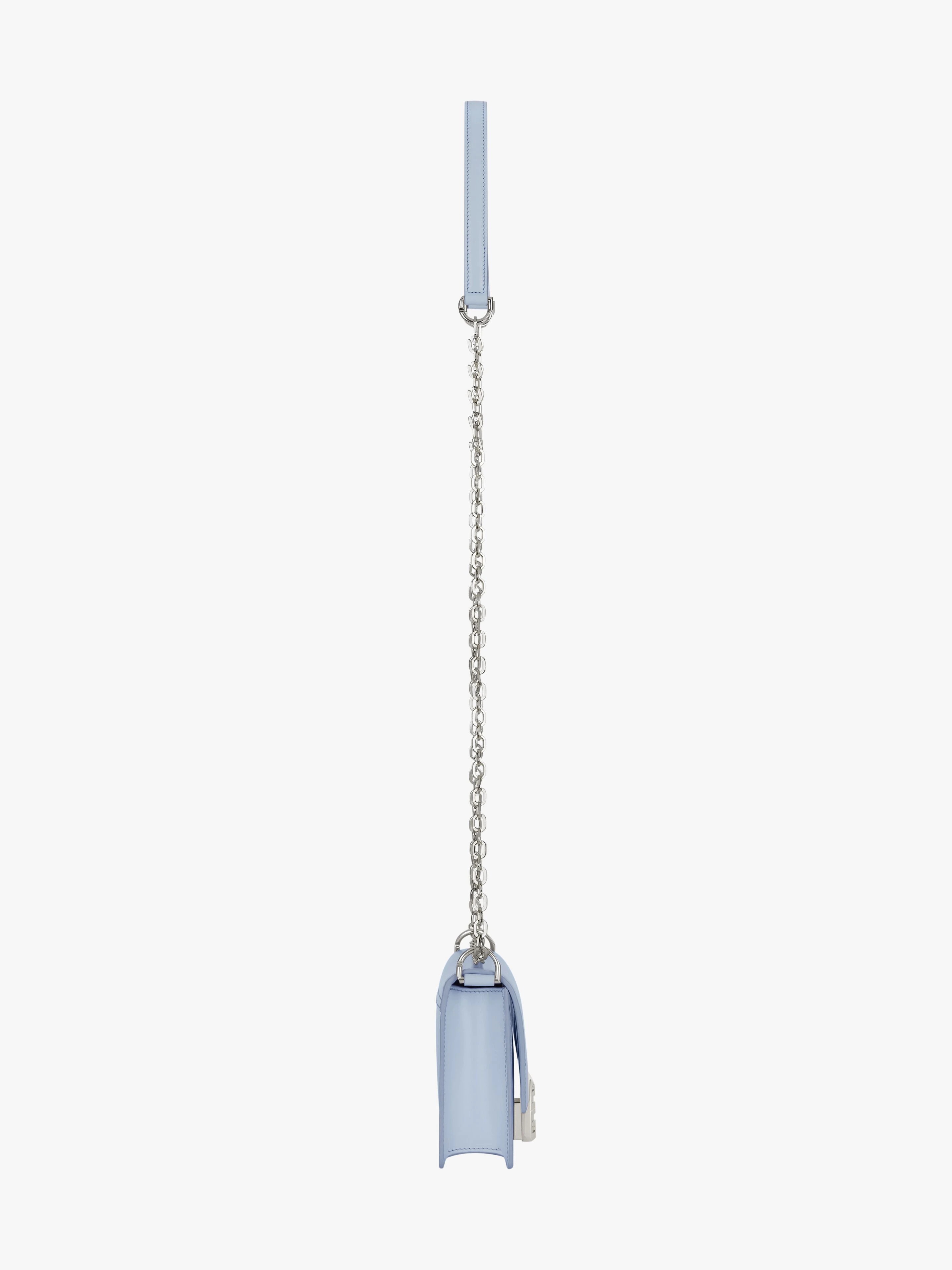 SMALL 4G BAG IN BOX LEATHER WITH CHAIN - 4
