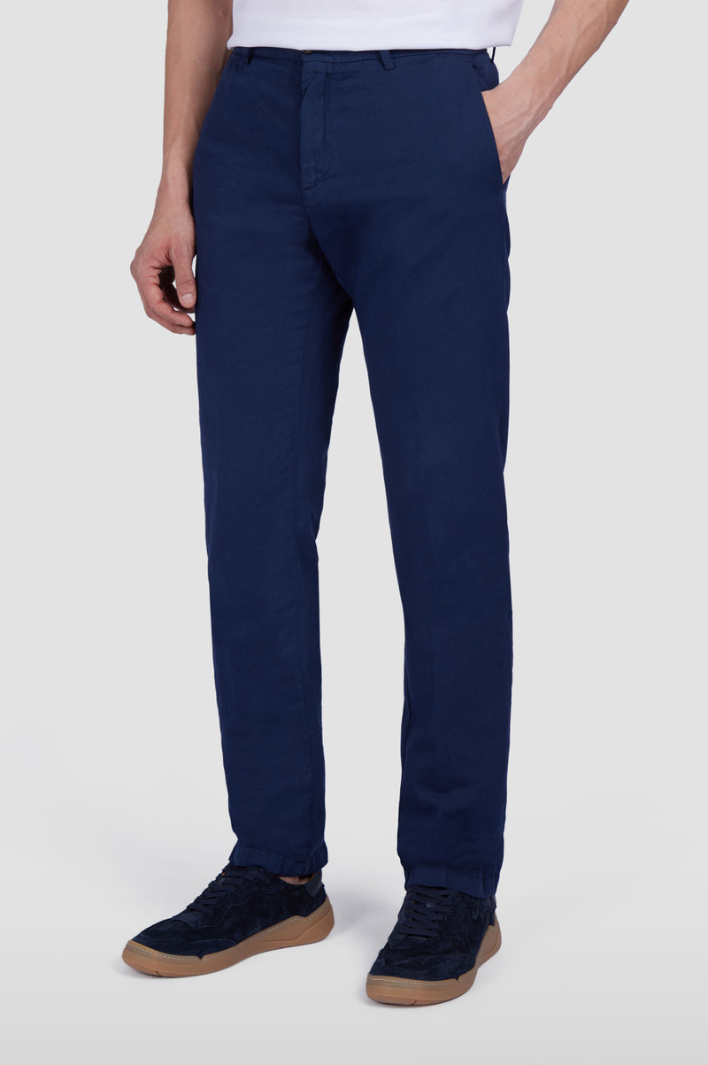 CHINO PANTS IN LINEN AND COTTON 6
